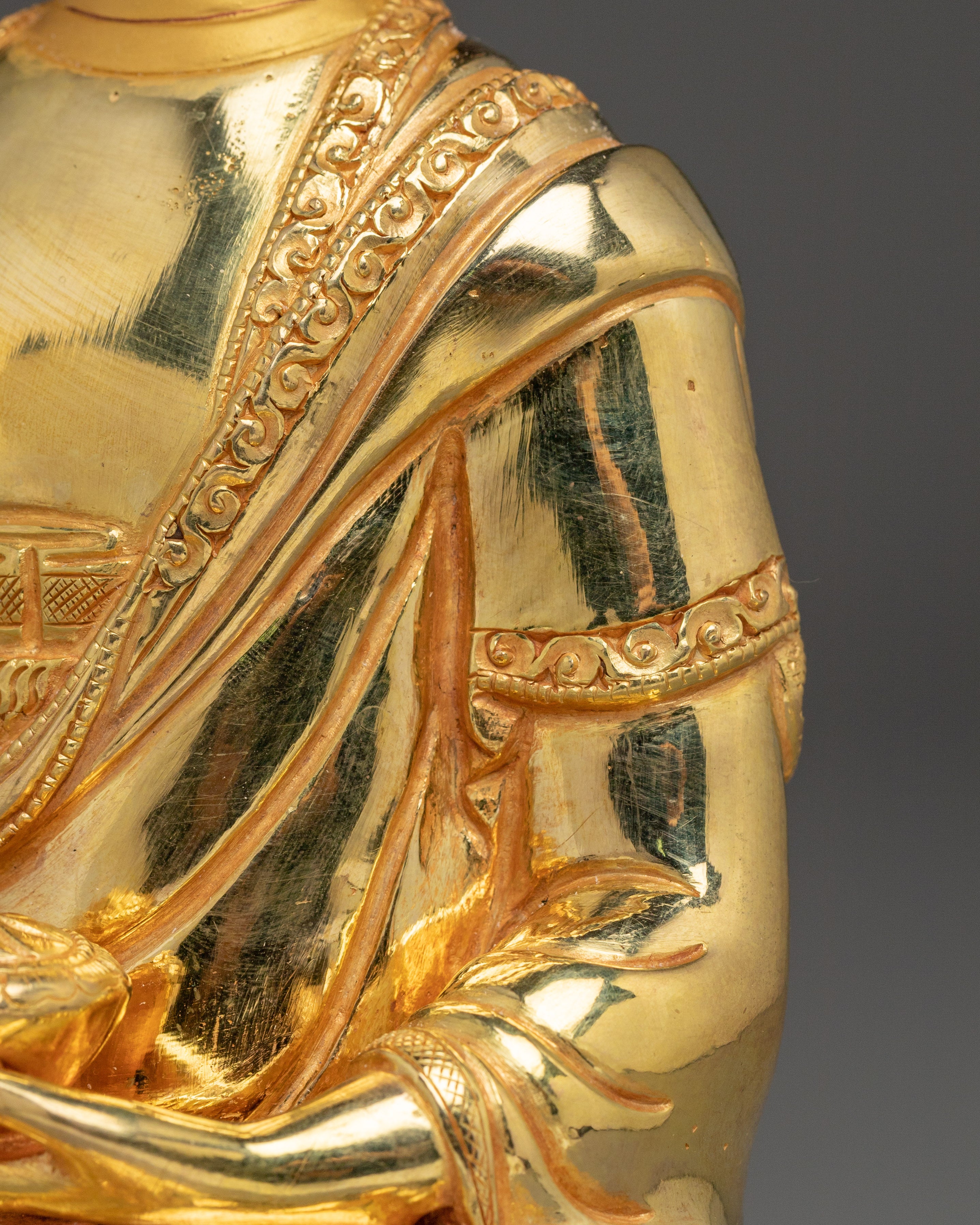 Shakyamuni Buddha Ancient Dharma Guide | Traditional Icon