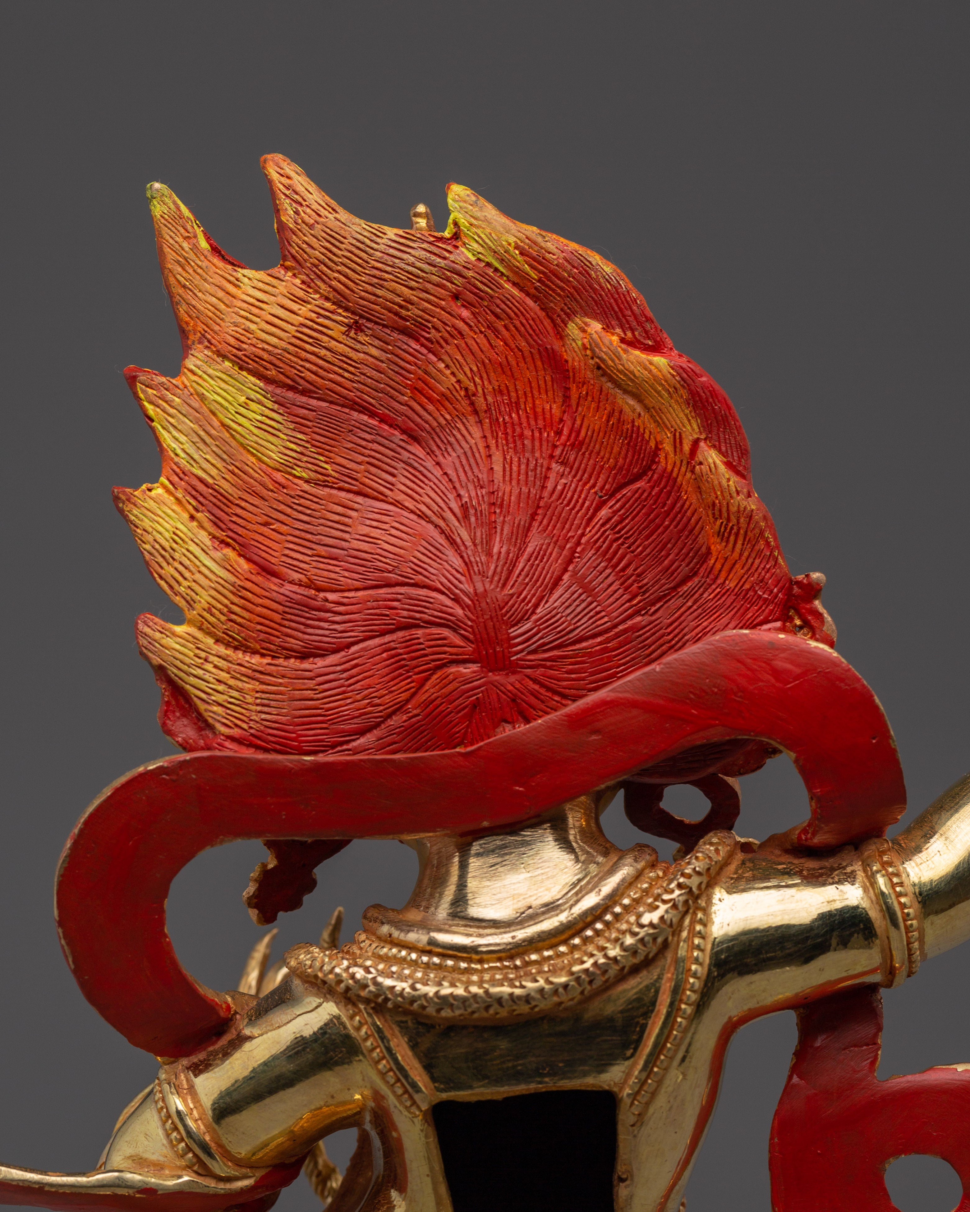 Wrathful Deity Vajrapani Statue | Vajrayana Protector