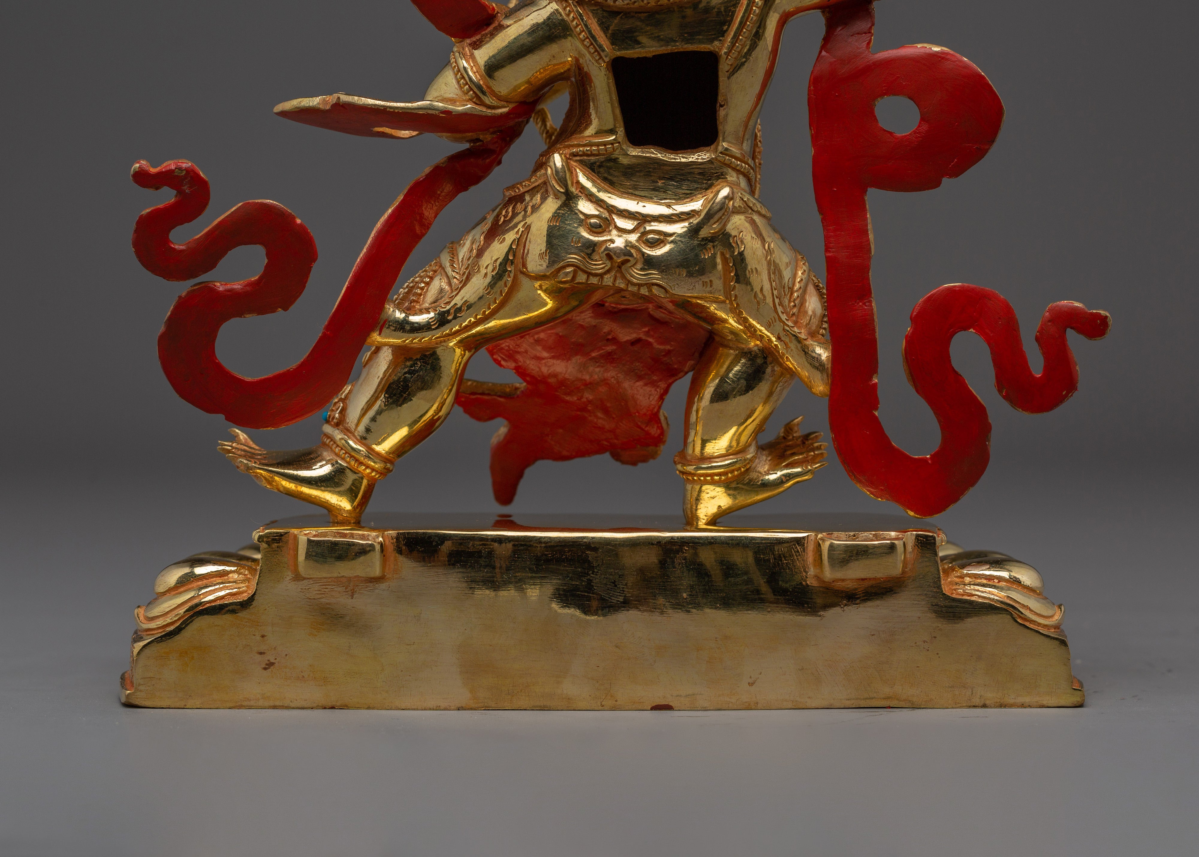 Wrathful Deity Vajrapani Statue | Vajrayana Protector