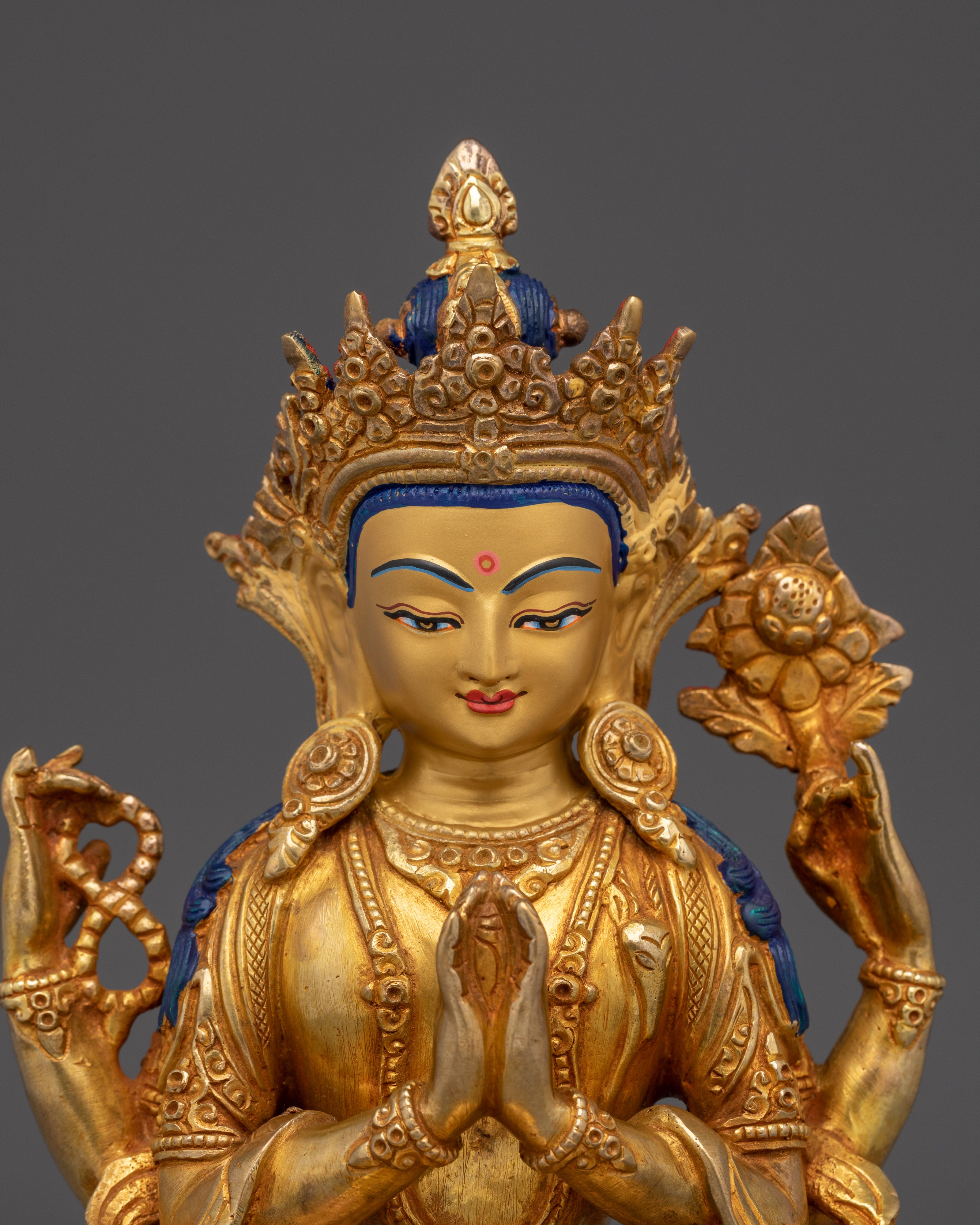 Spiritual Statue of Chenrezig | Bodhisattva of Compassion