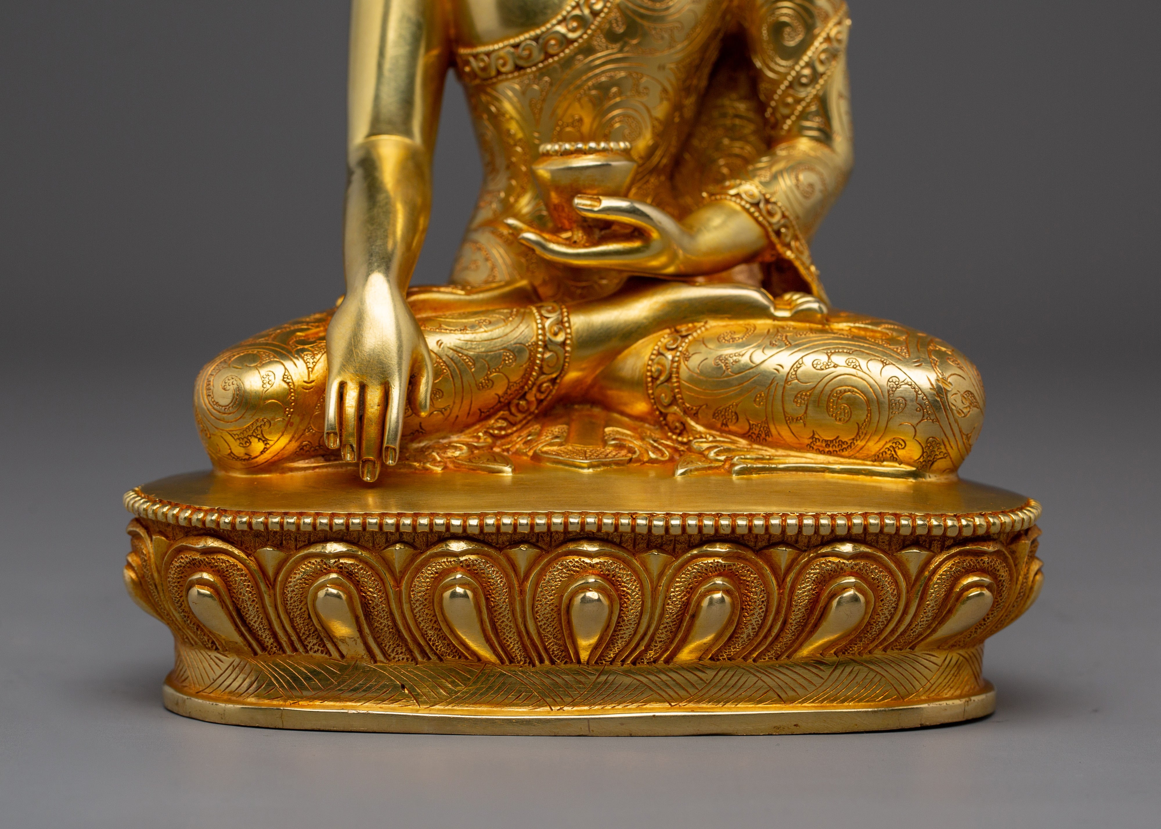 Handmade Shakyamuni Buddha Sculpture | Historical Buddha