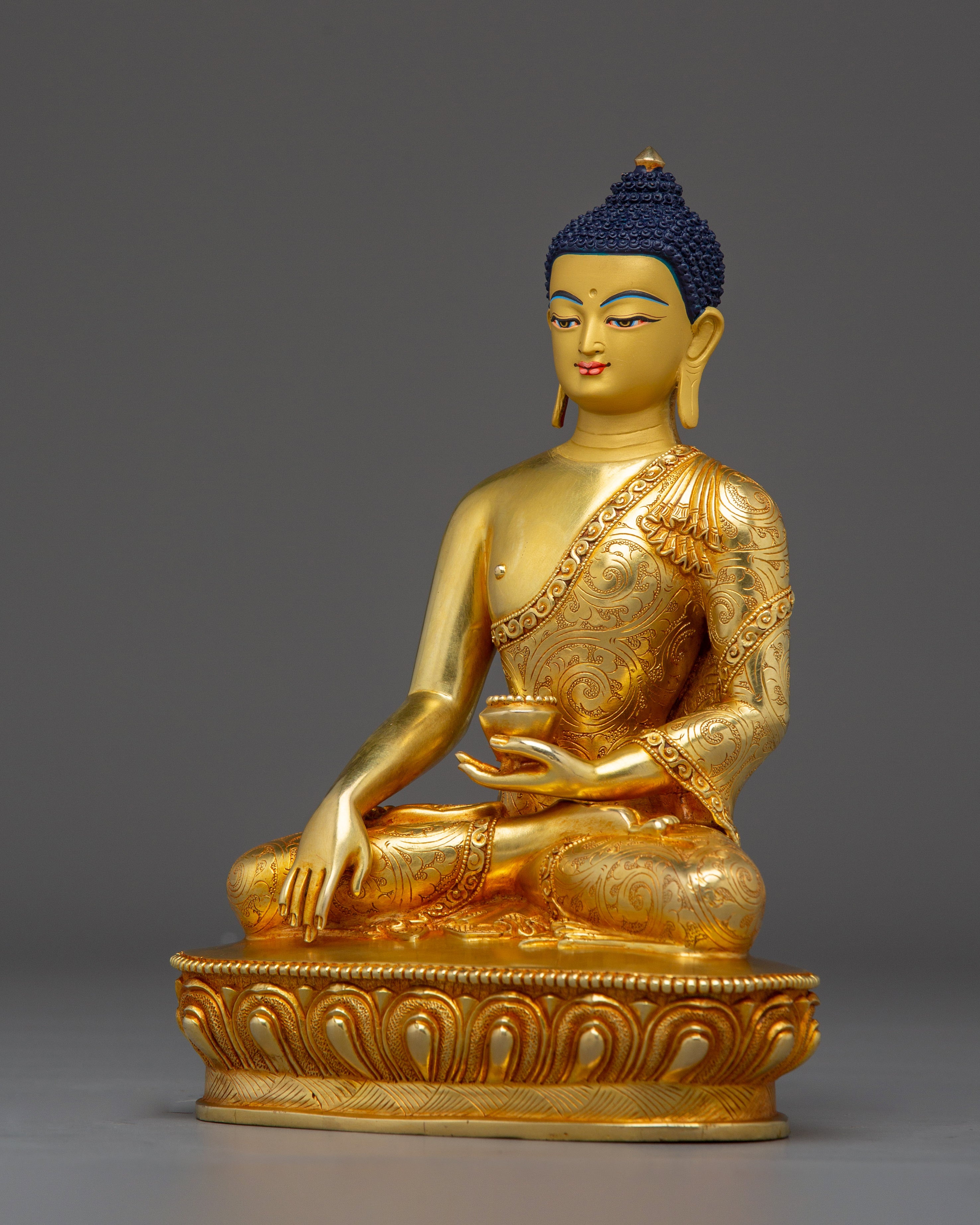 Handmade Shakyamuni Buddha Sculpture | Historical Buddha