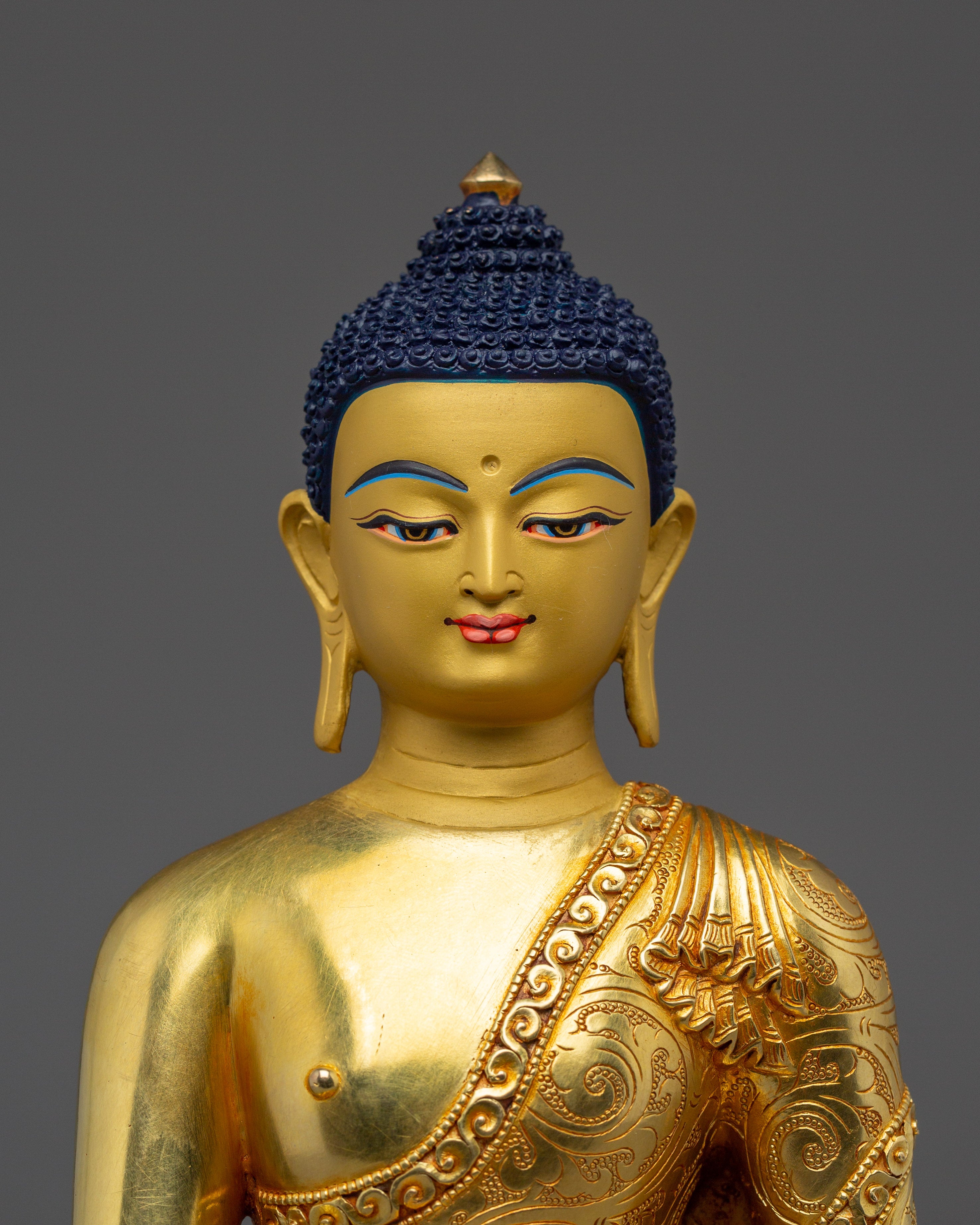 Handmade Shakyamuni Buddha Sculpture | Historical Buddha