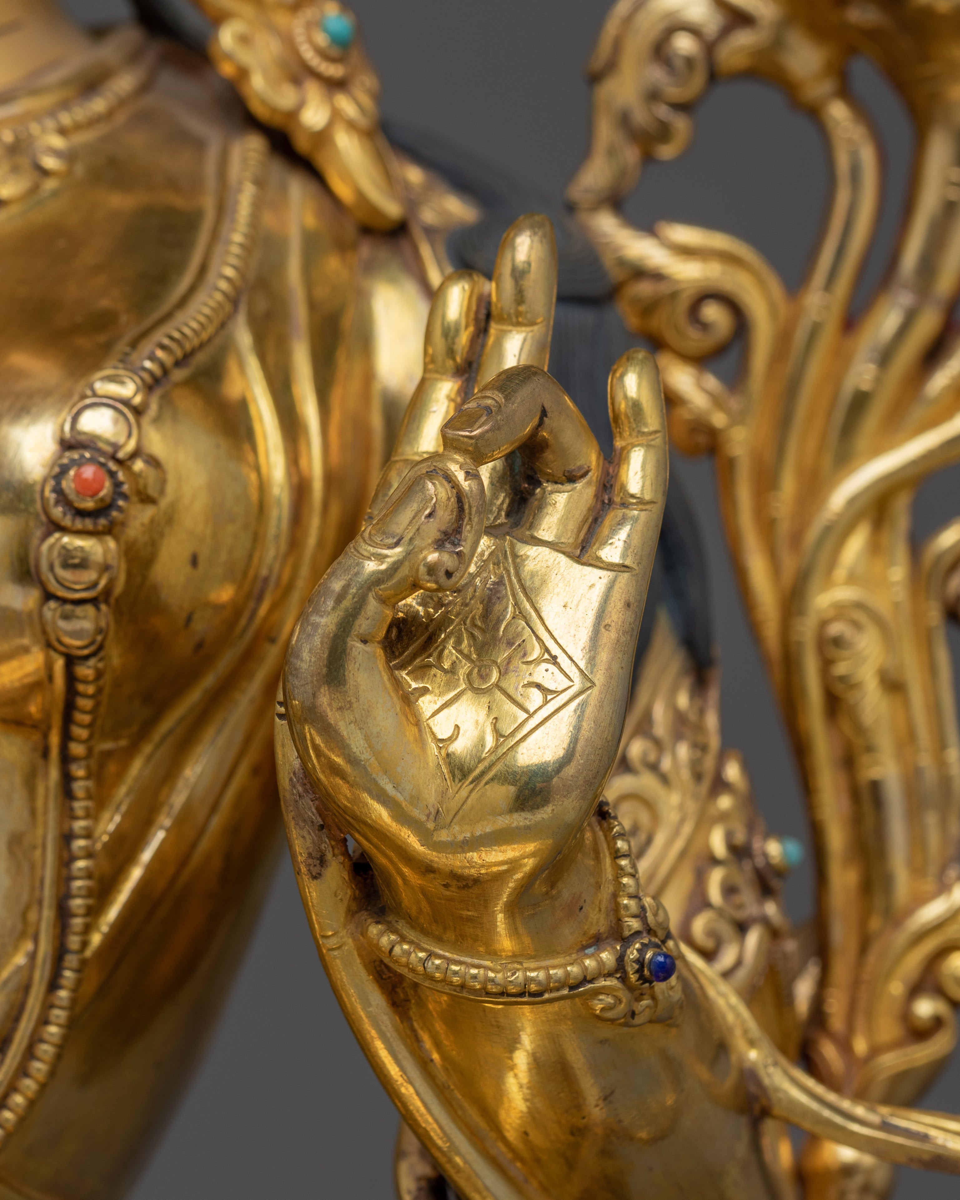 Healing Deity Green Tara | Nepalese Buddhist Art