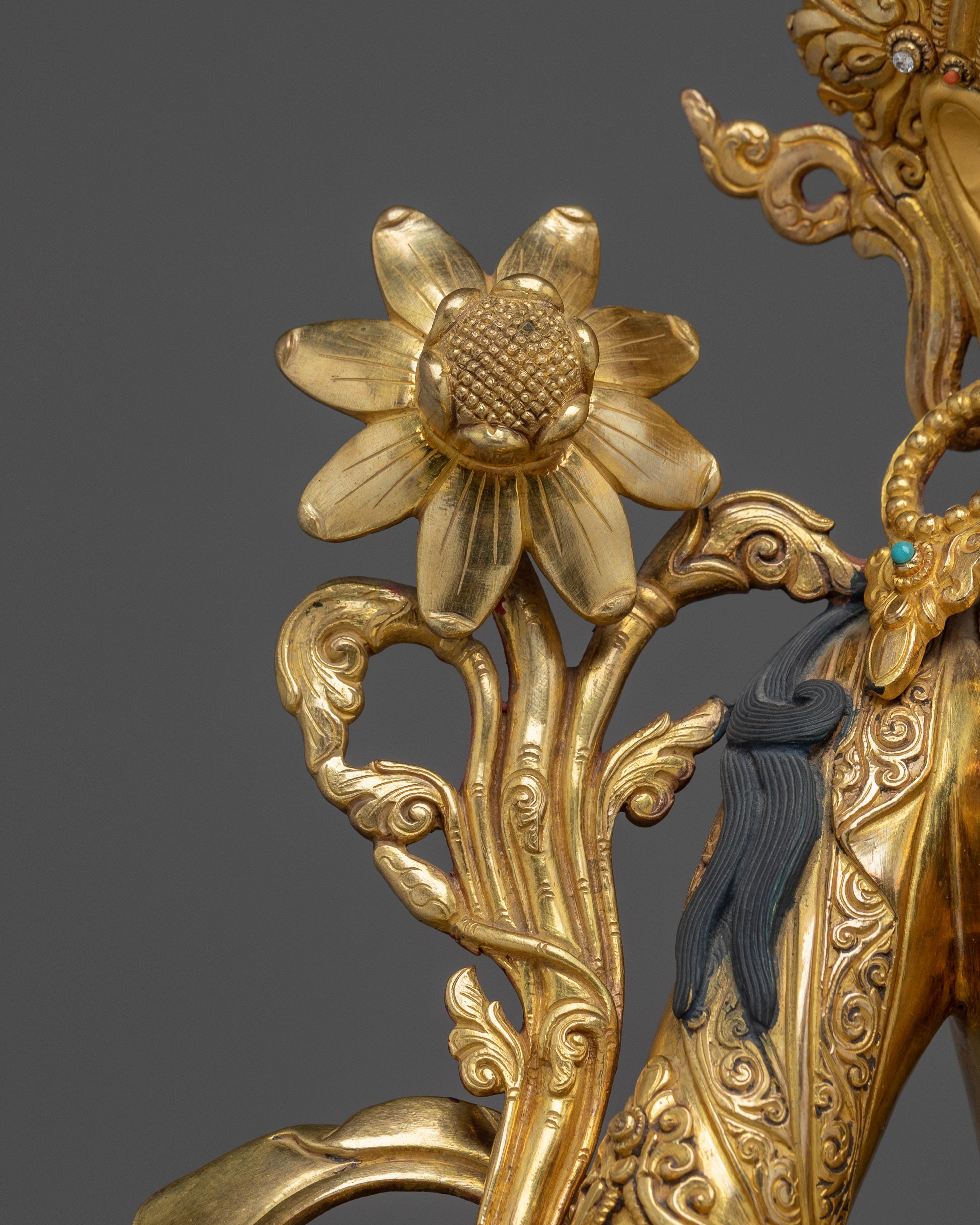 Healing Deity Green Tara | Nepalese Buddhist Art