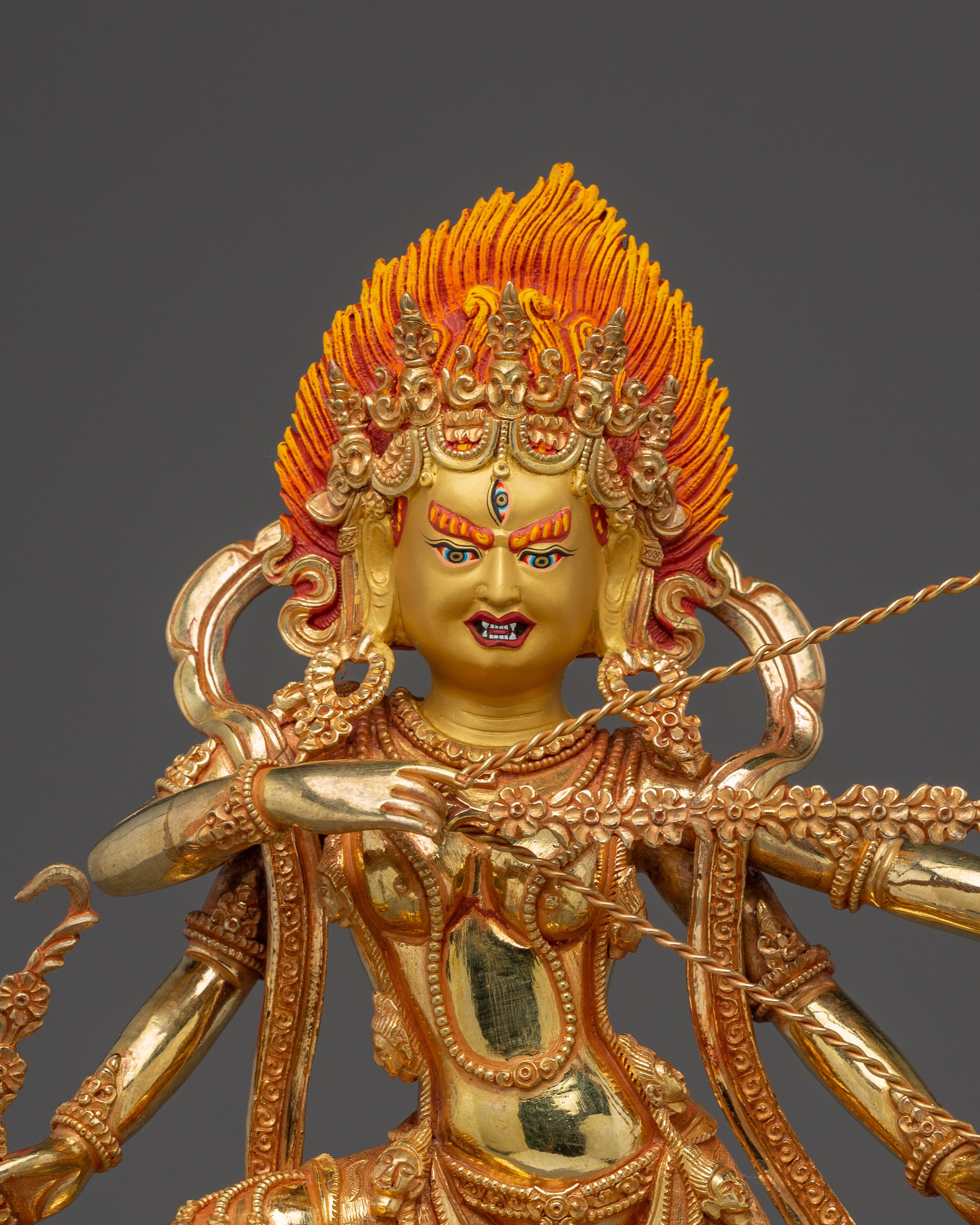 Goddess of Magnetism Kurukulla Statue | Vajrayana Tantric Deity