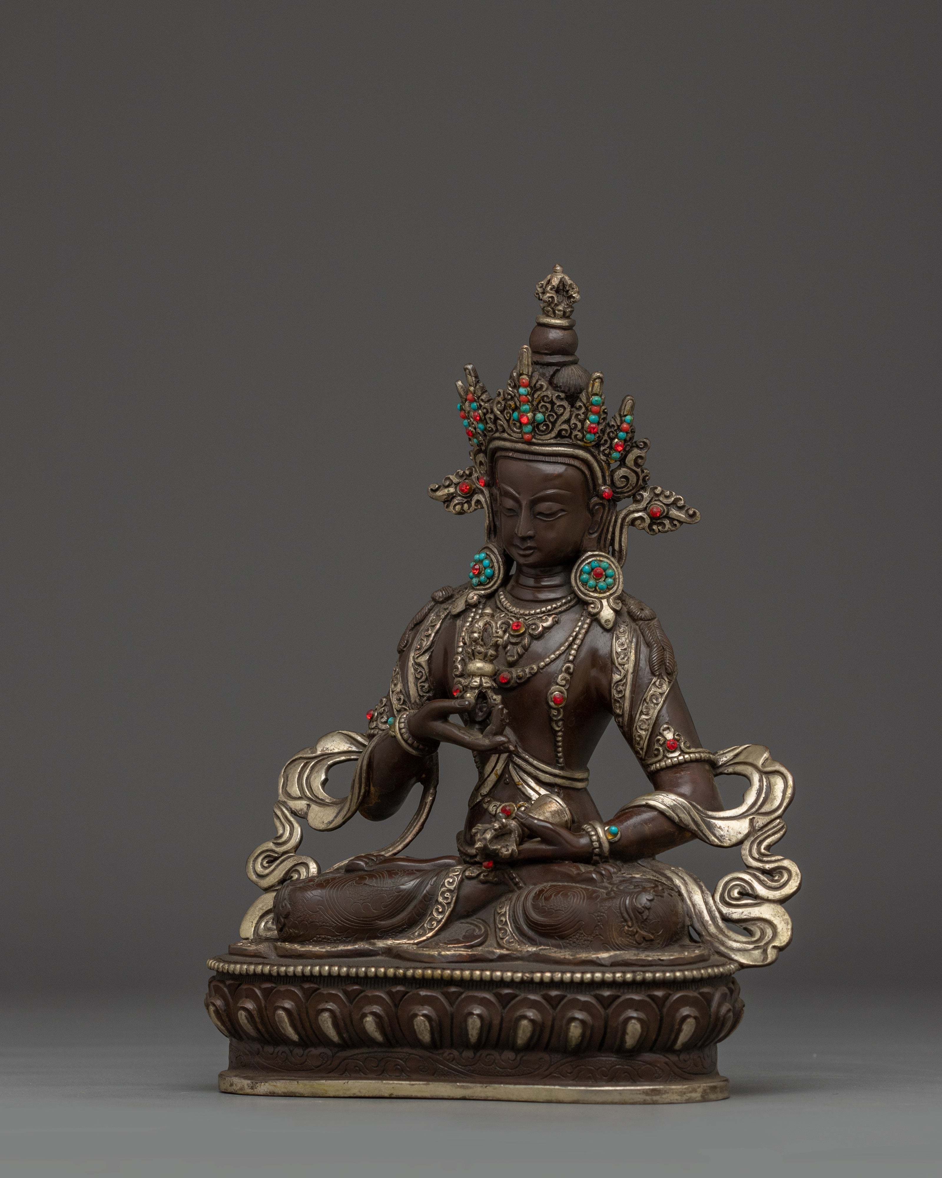 Buddhist Figurine Vajrasattva | Handmade in Nepal