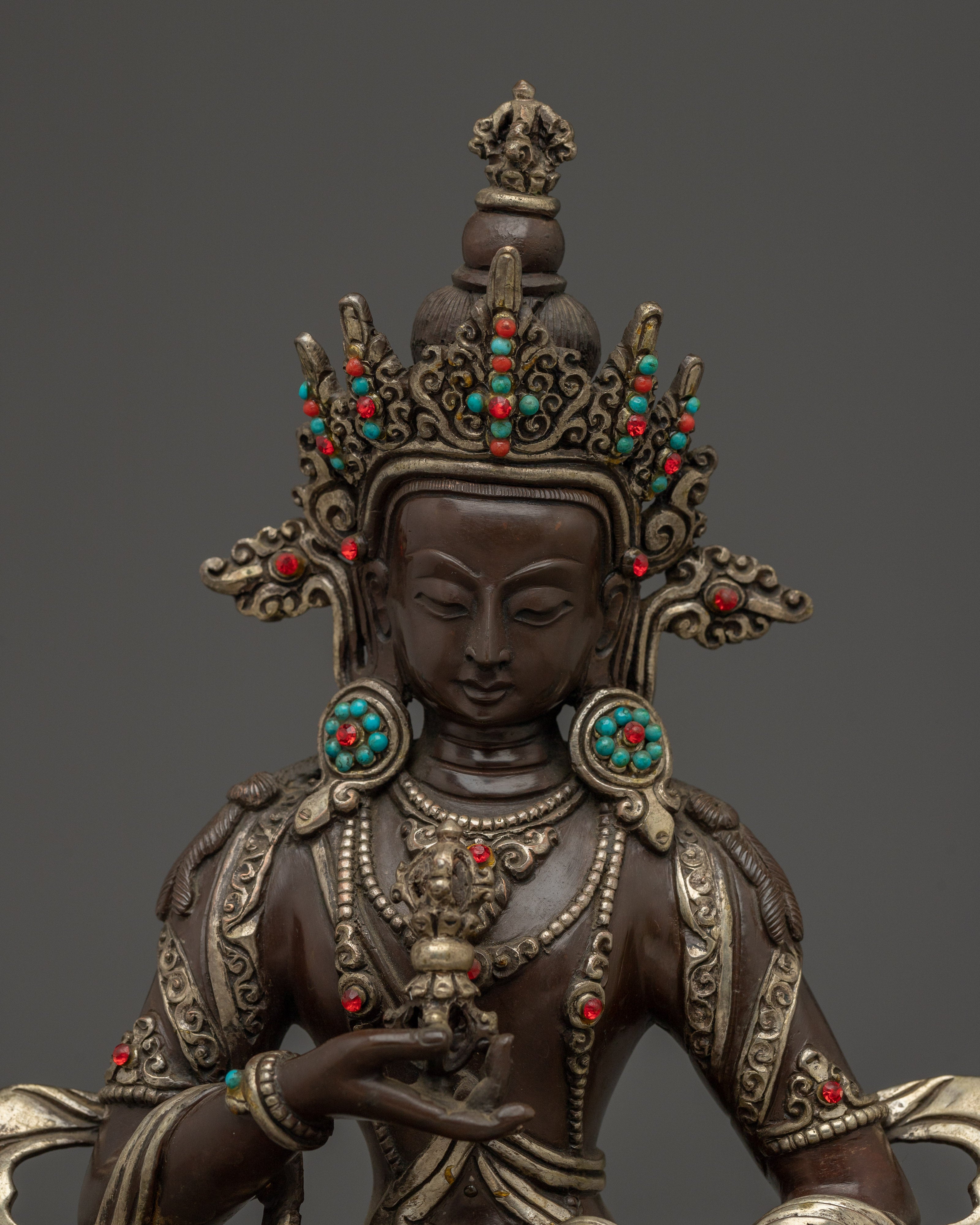 Buddhist Figurine Vajrasattva | Handmade in Nepal