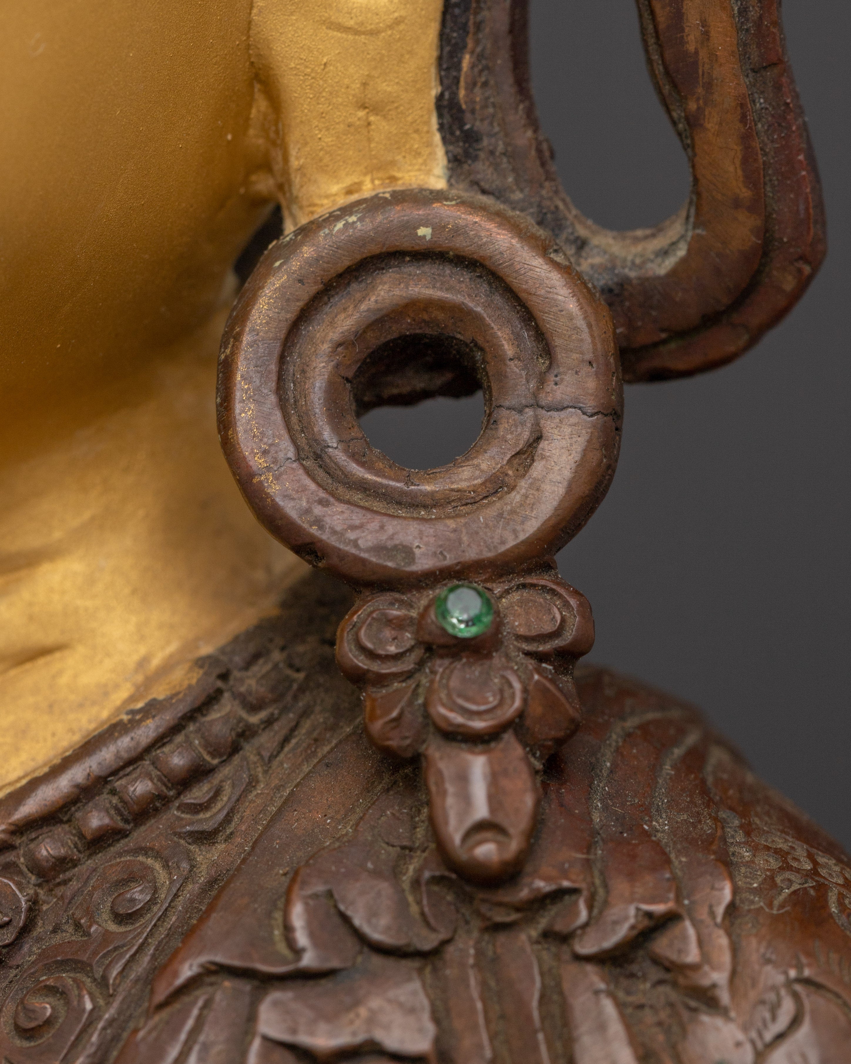 Shakyamuni Buddha with Royal Crown Statue for Spirituality