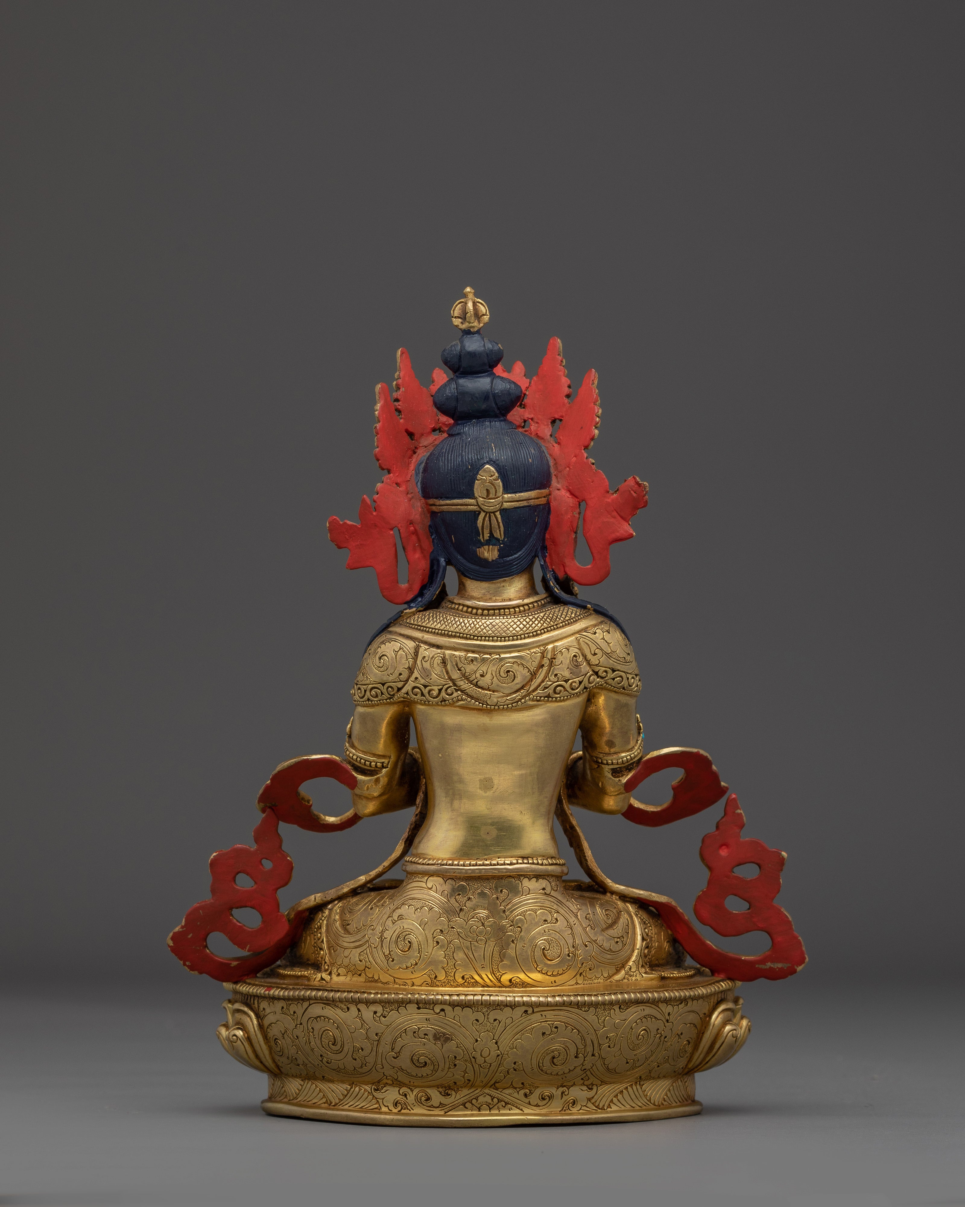 Vajradhara Copper Golden Statue | Buddhist Primodial Buddha