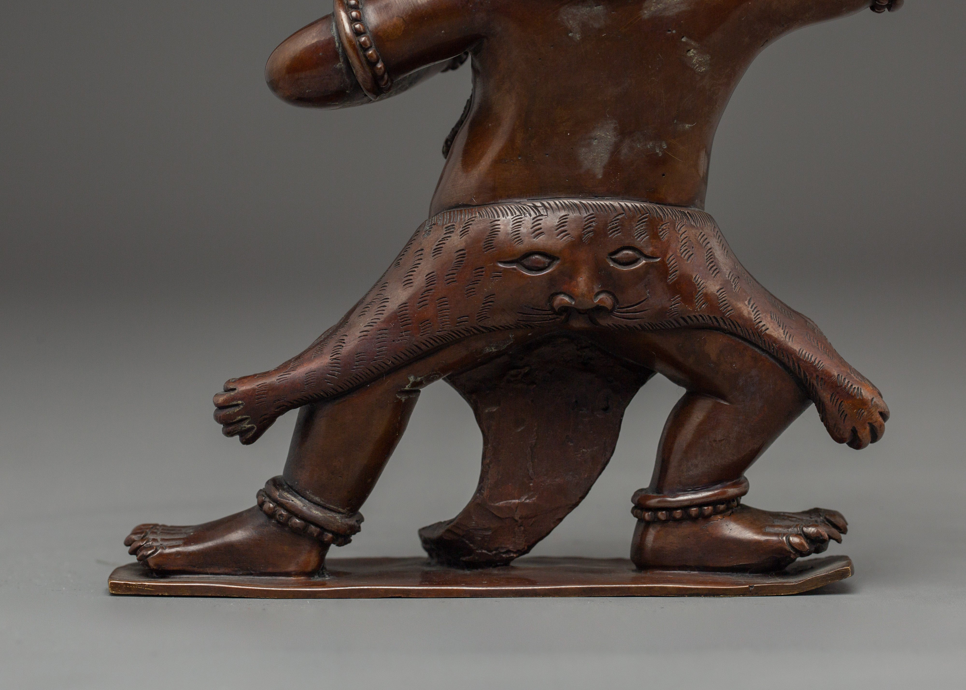 Vajrapani Statue: Wrathful Bodhisattva