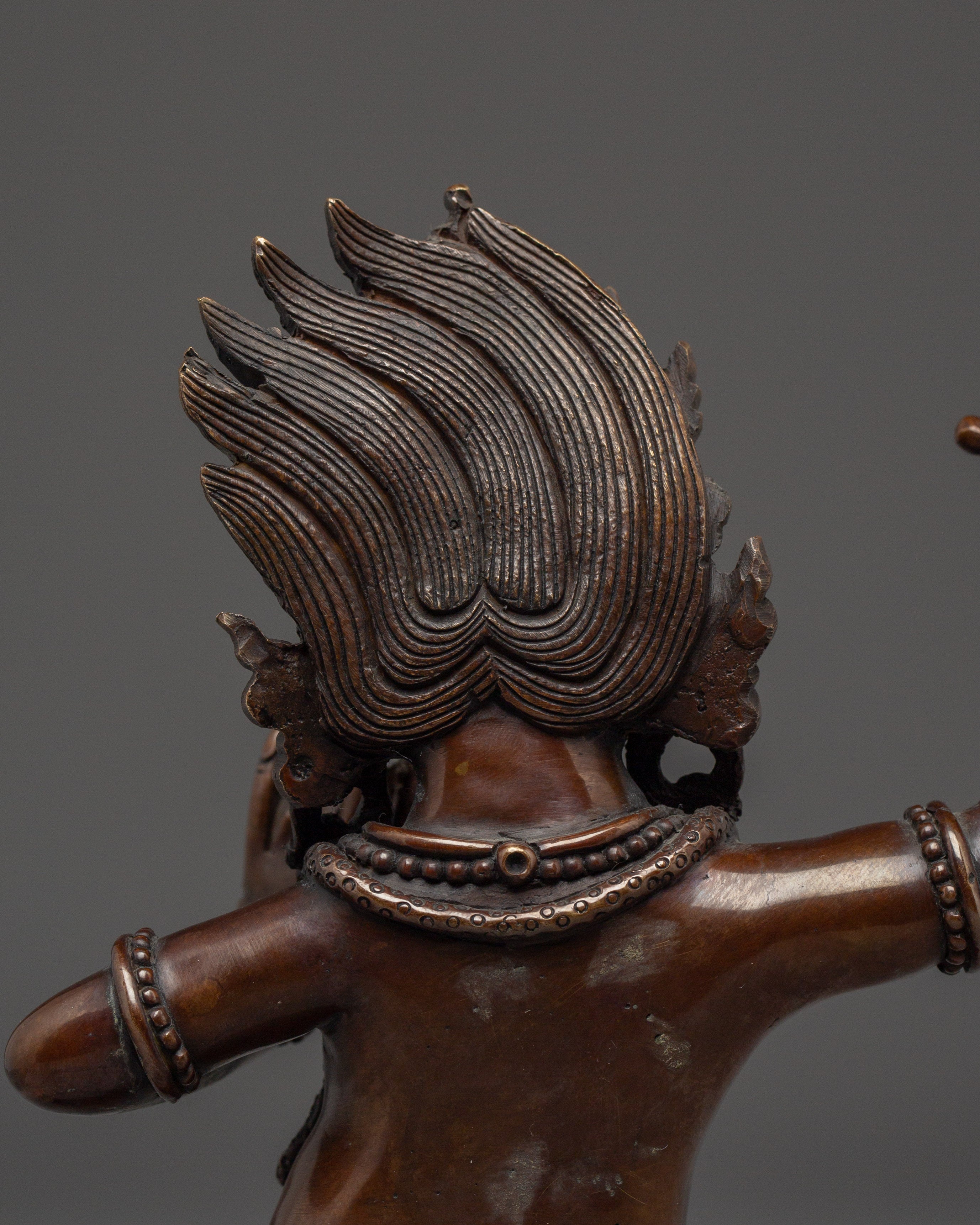 Vajrapani Statue: Wrathful Bodhisattva