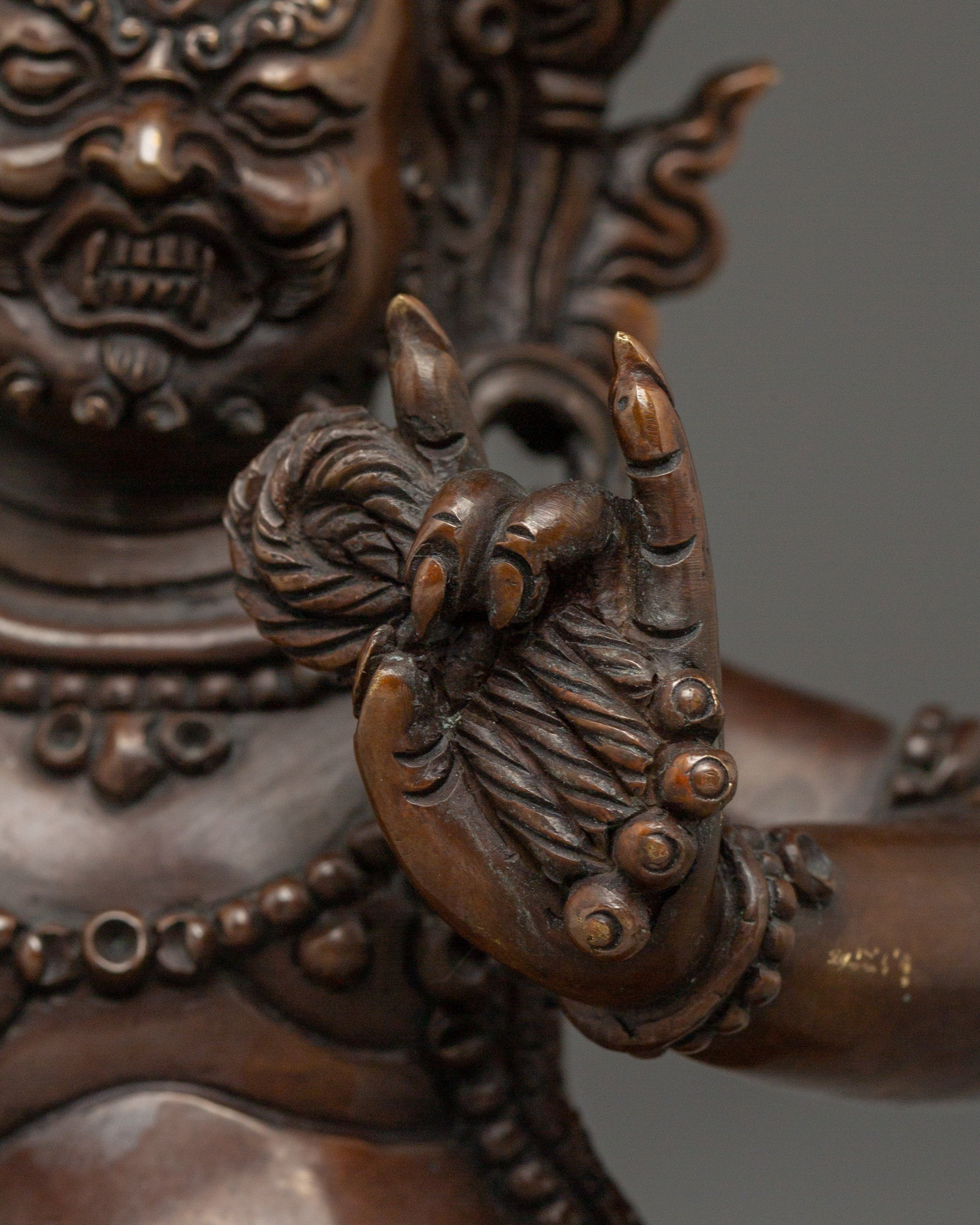 Vajrapani Statue: Wrathful Bodhisattva