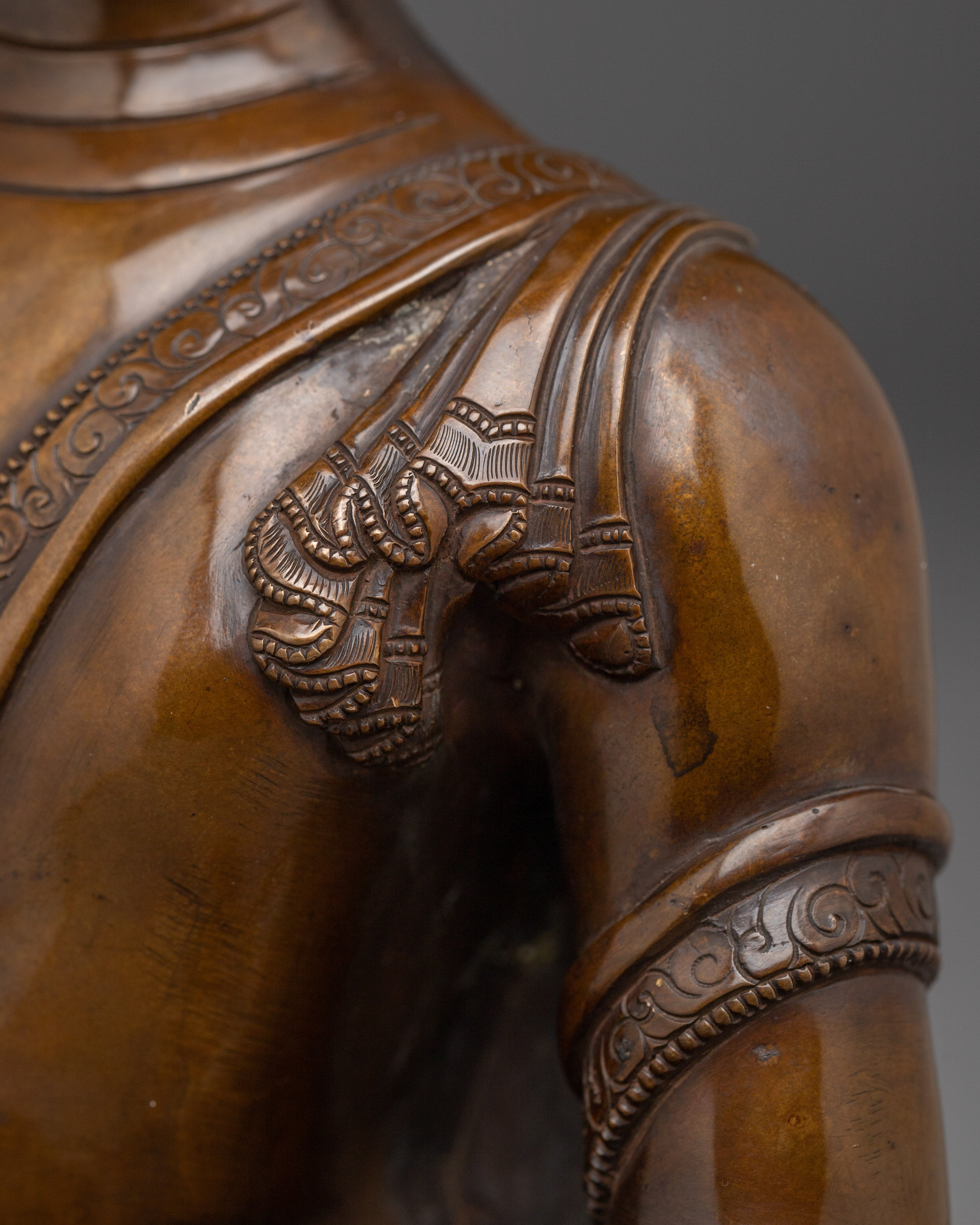 Peaceful Meditation Icon Shakyamuni Buddha | Spiritual Awakening Symbol