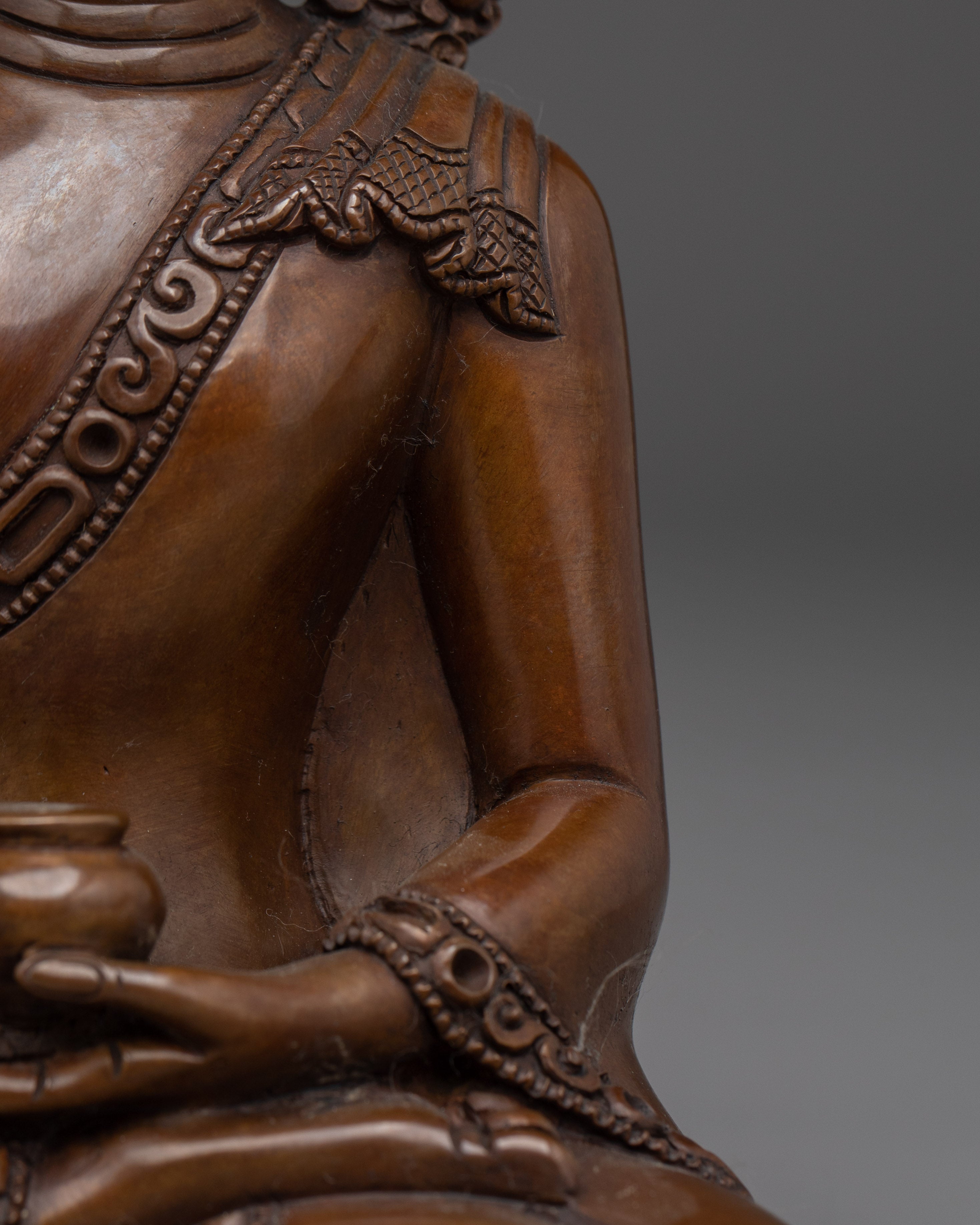 Copper Ratnasambhava Statue | Enlightenment Deity