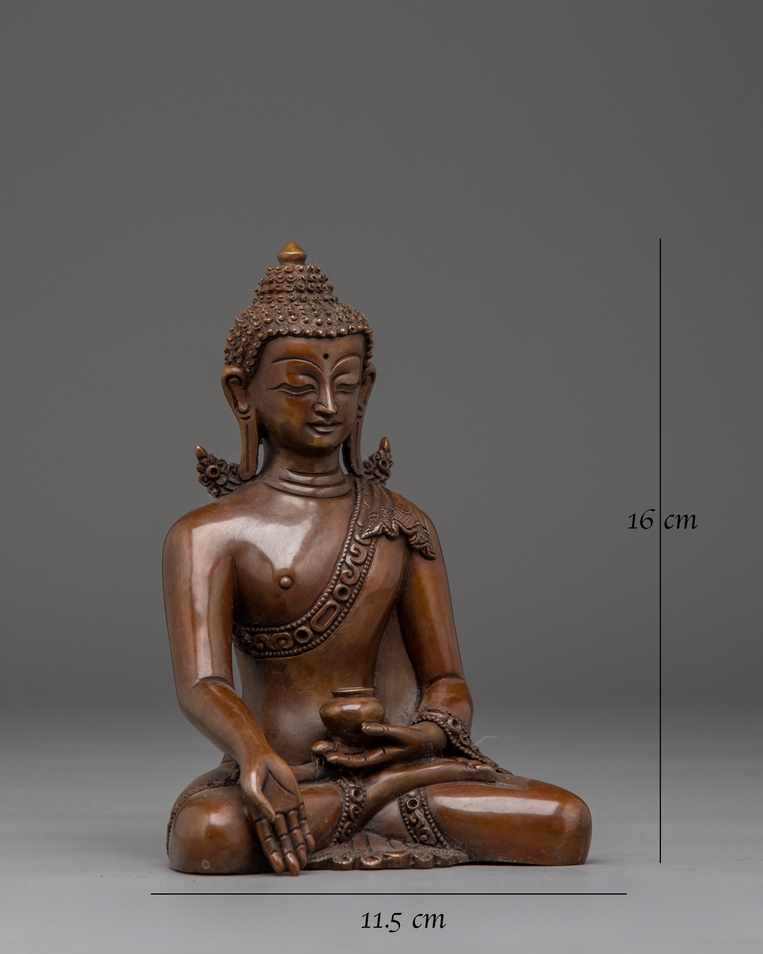 Copper Ratnasambhava Statue | Enlightenment Deity