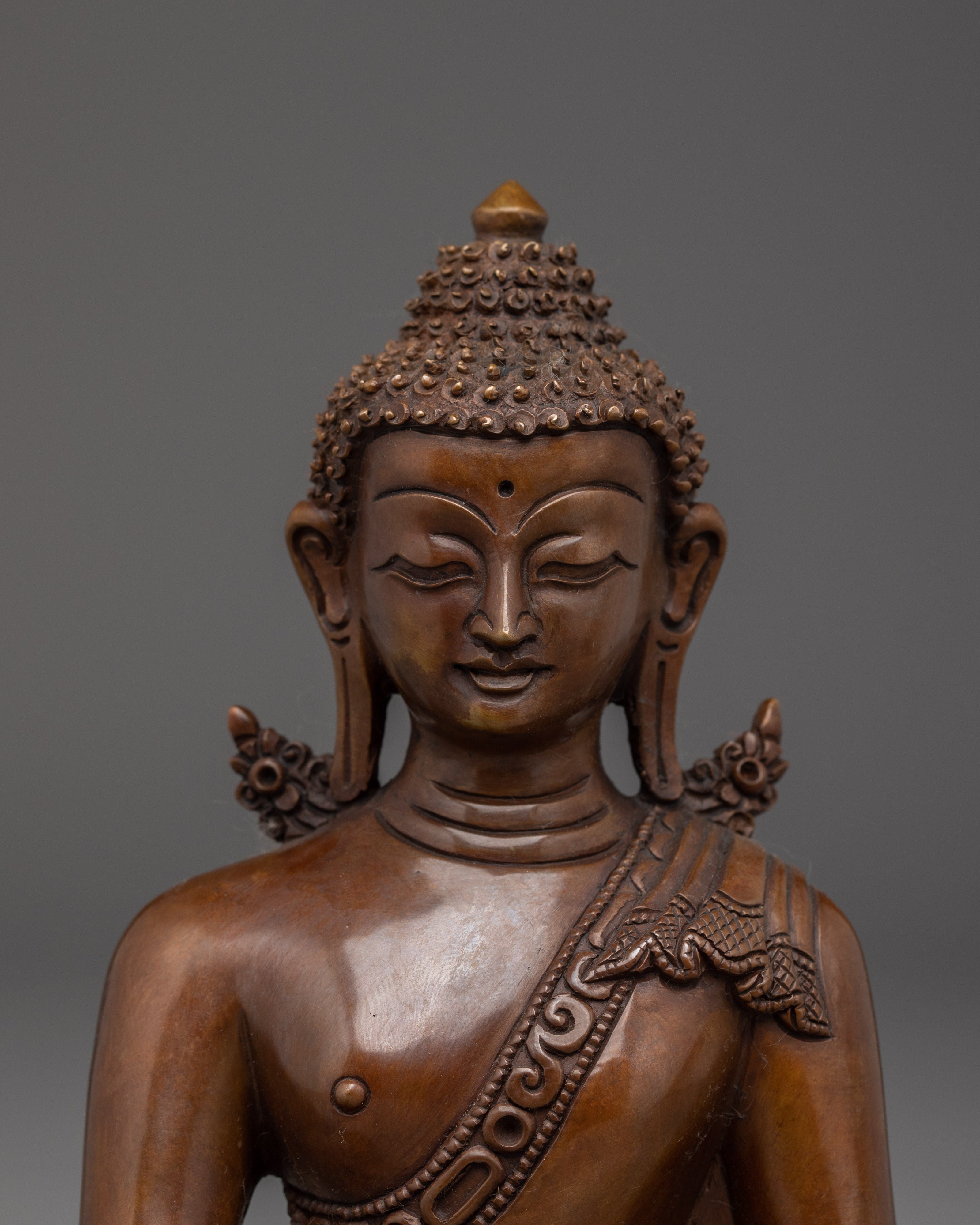Copper Ratnasambhava Statue | Enlightenment Deity