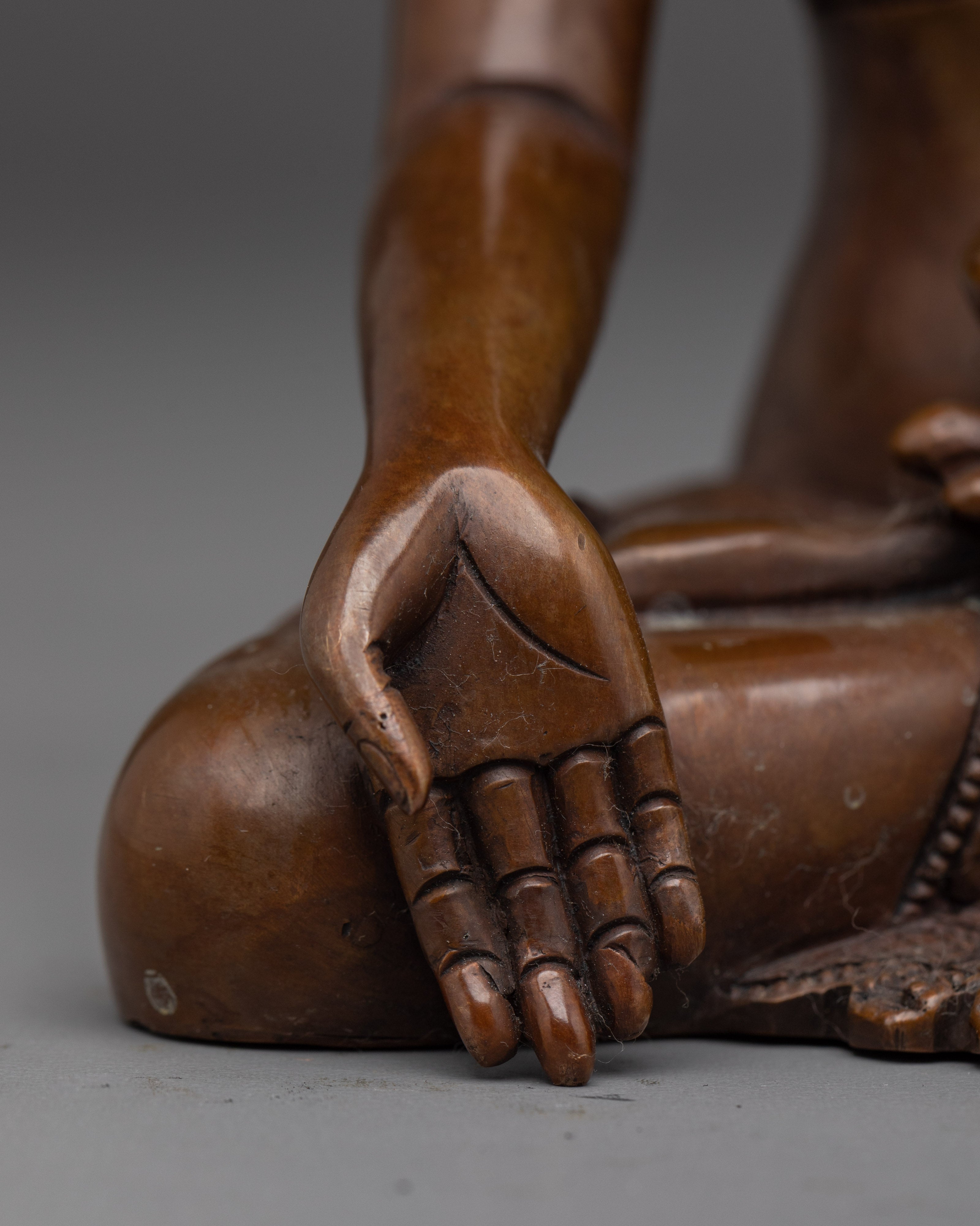 Copper Ratnasambhava Statue | Enlightenment Deity