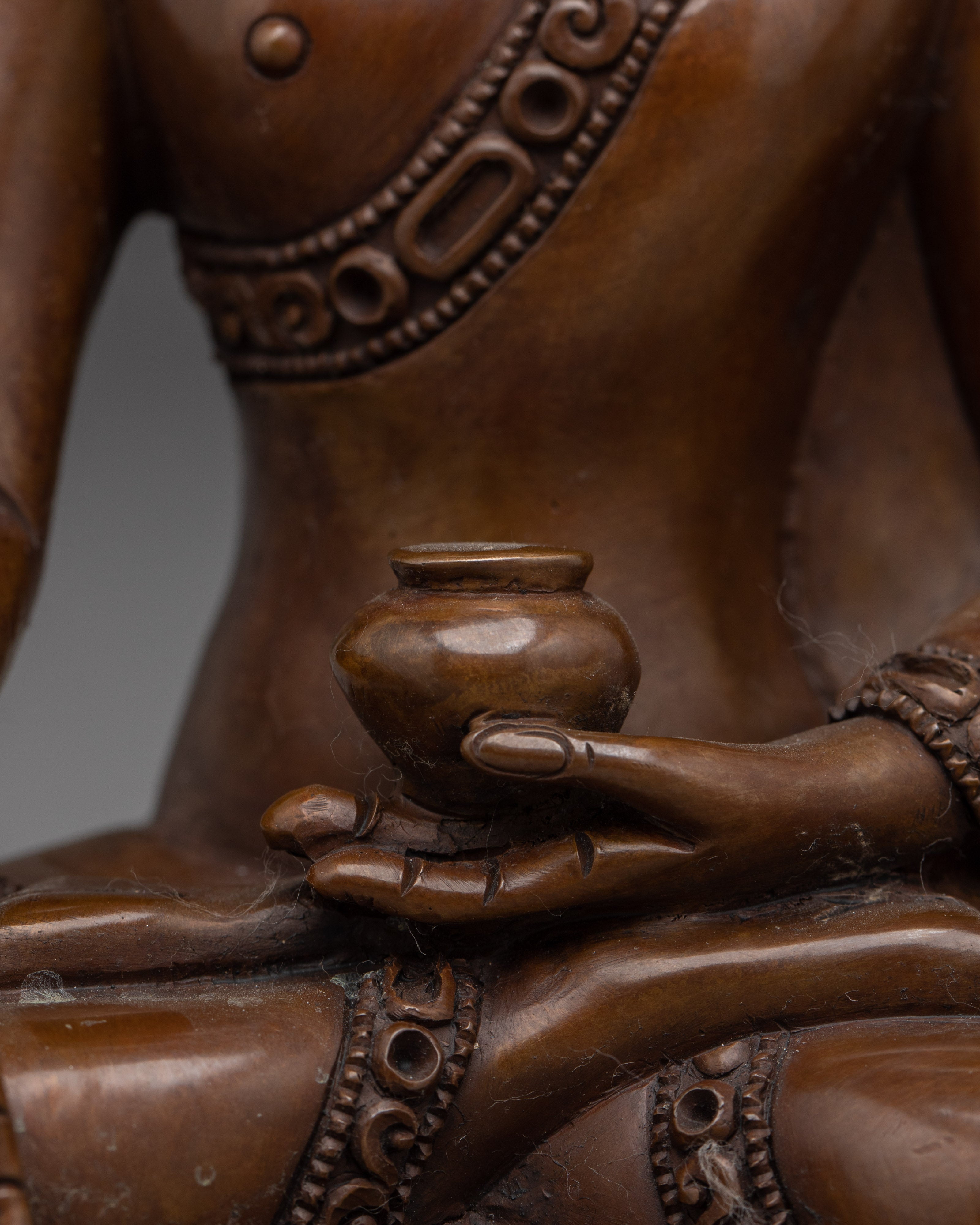 Copper Ratnasambhava Statue | Enlightenment Deity