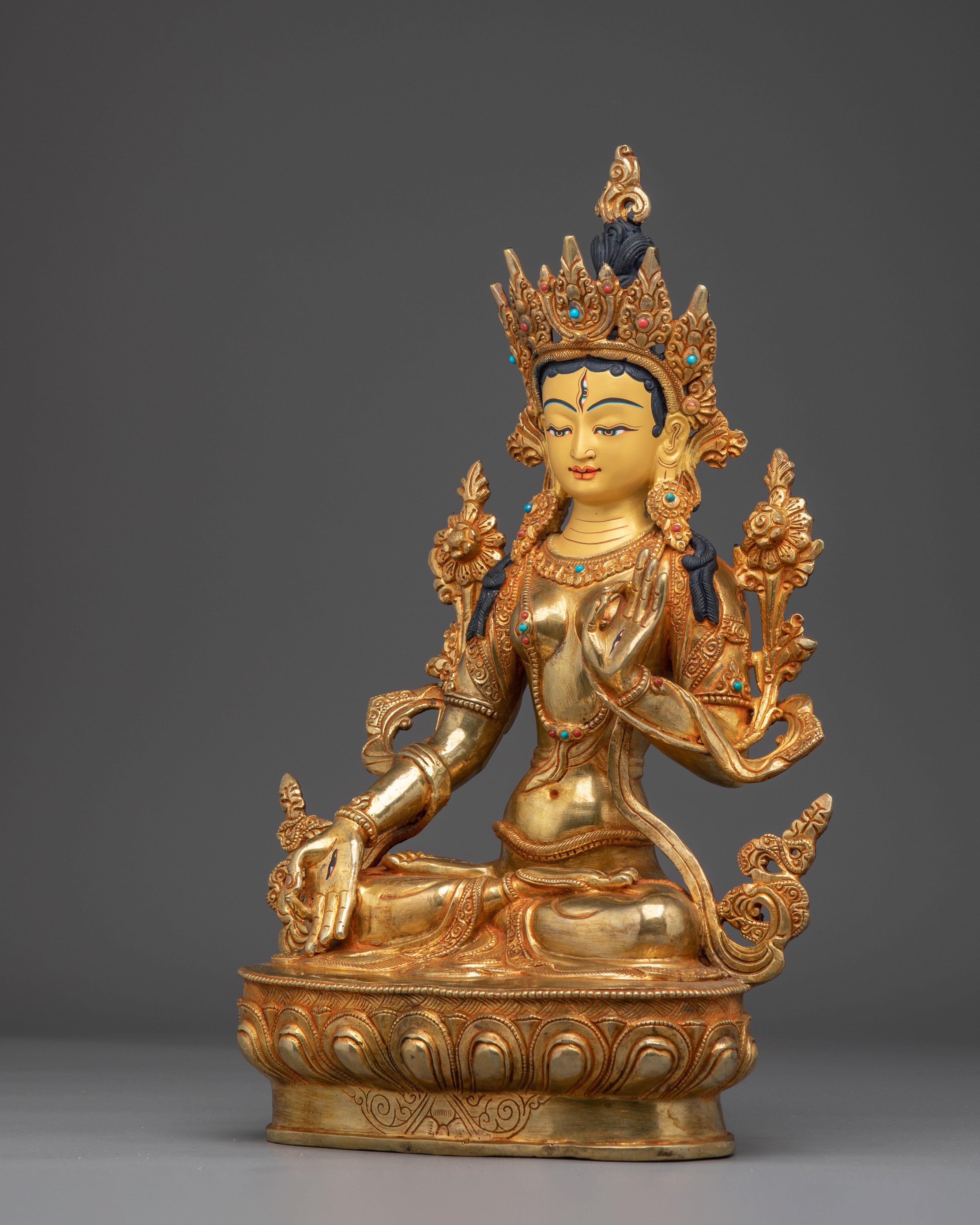 Goddess White Tara Figurine | Feminine Energy