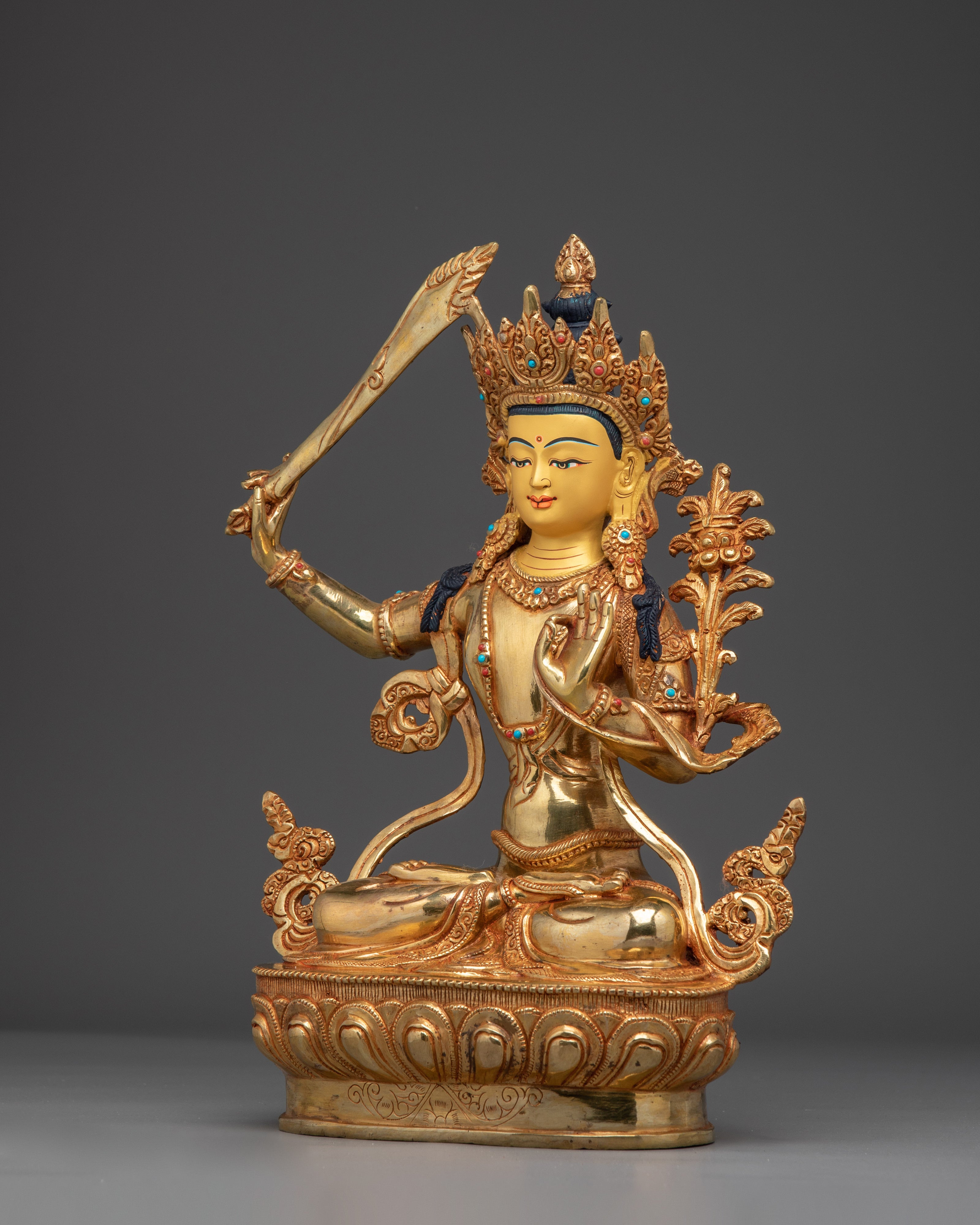 Religious Art of Manjushri | Bodhisattva of Wisdom
