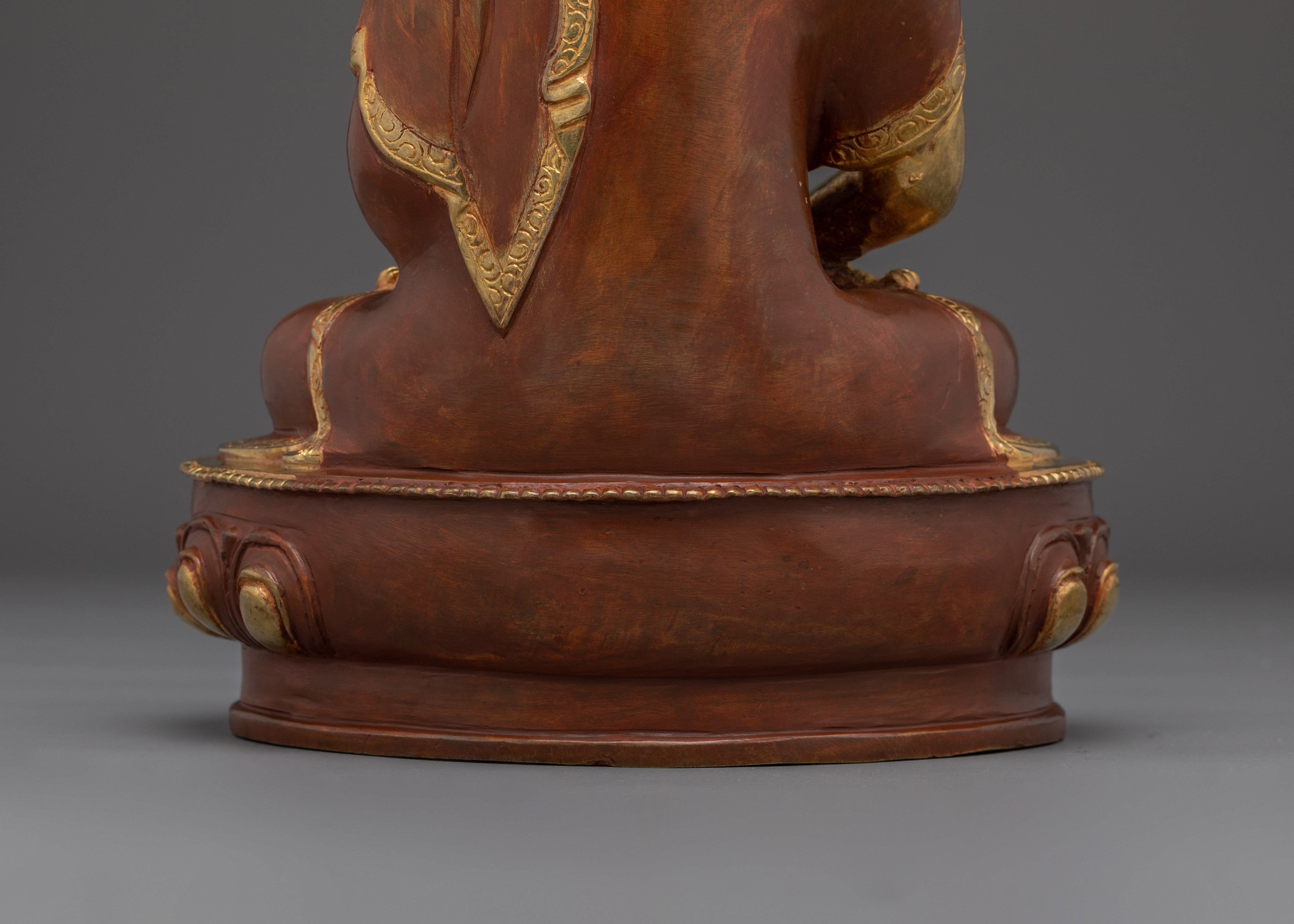 Amitabha Buddha Statue in 24K Gold | Symbol of Infinite Light and Compassion