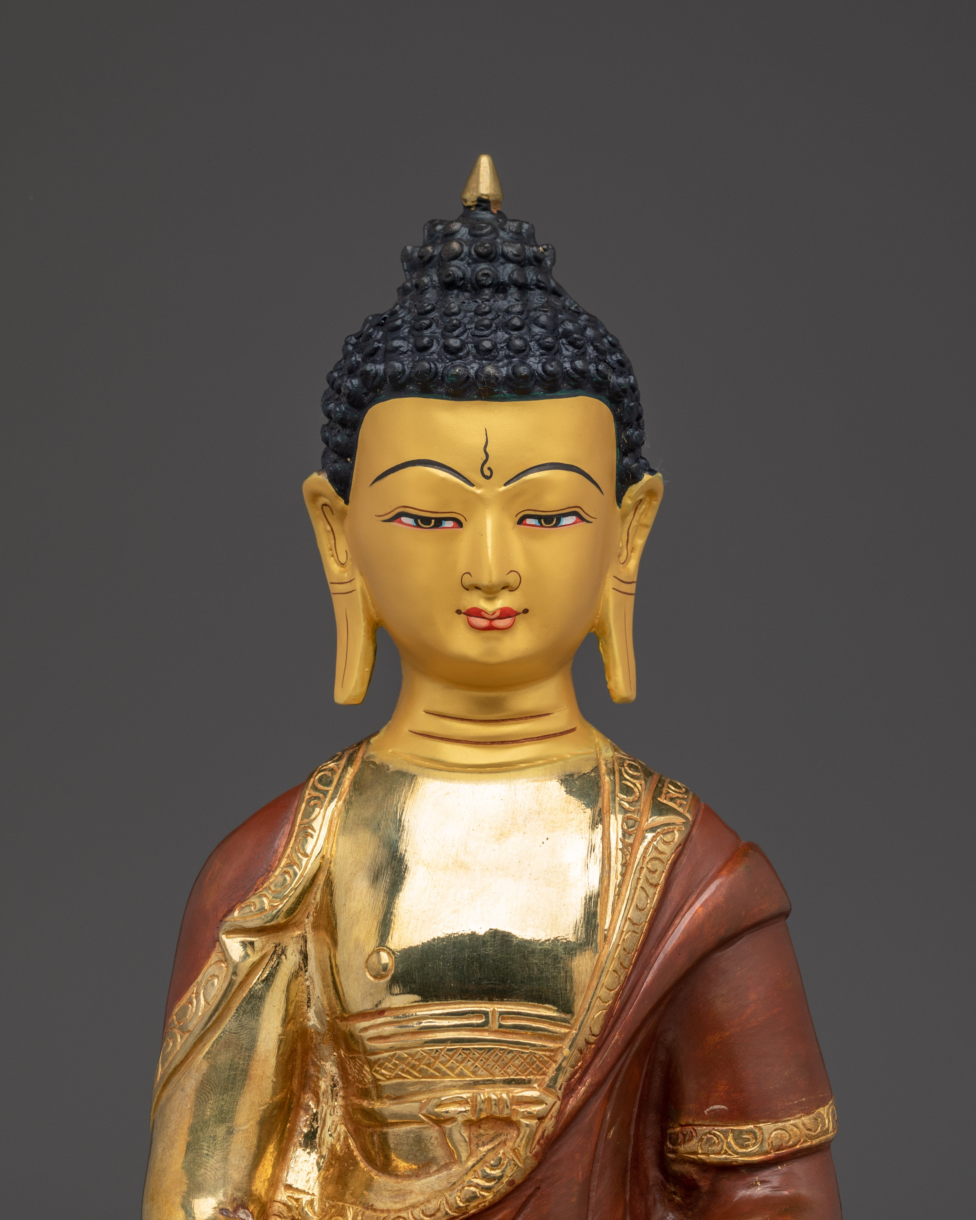 Amitabha Buddha Statue in 24K Gold | Symbol of Infinite Light and Compassion