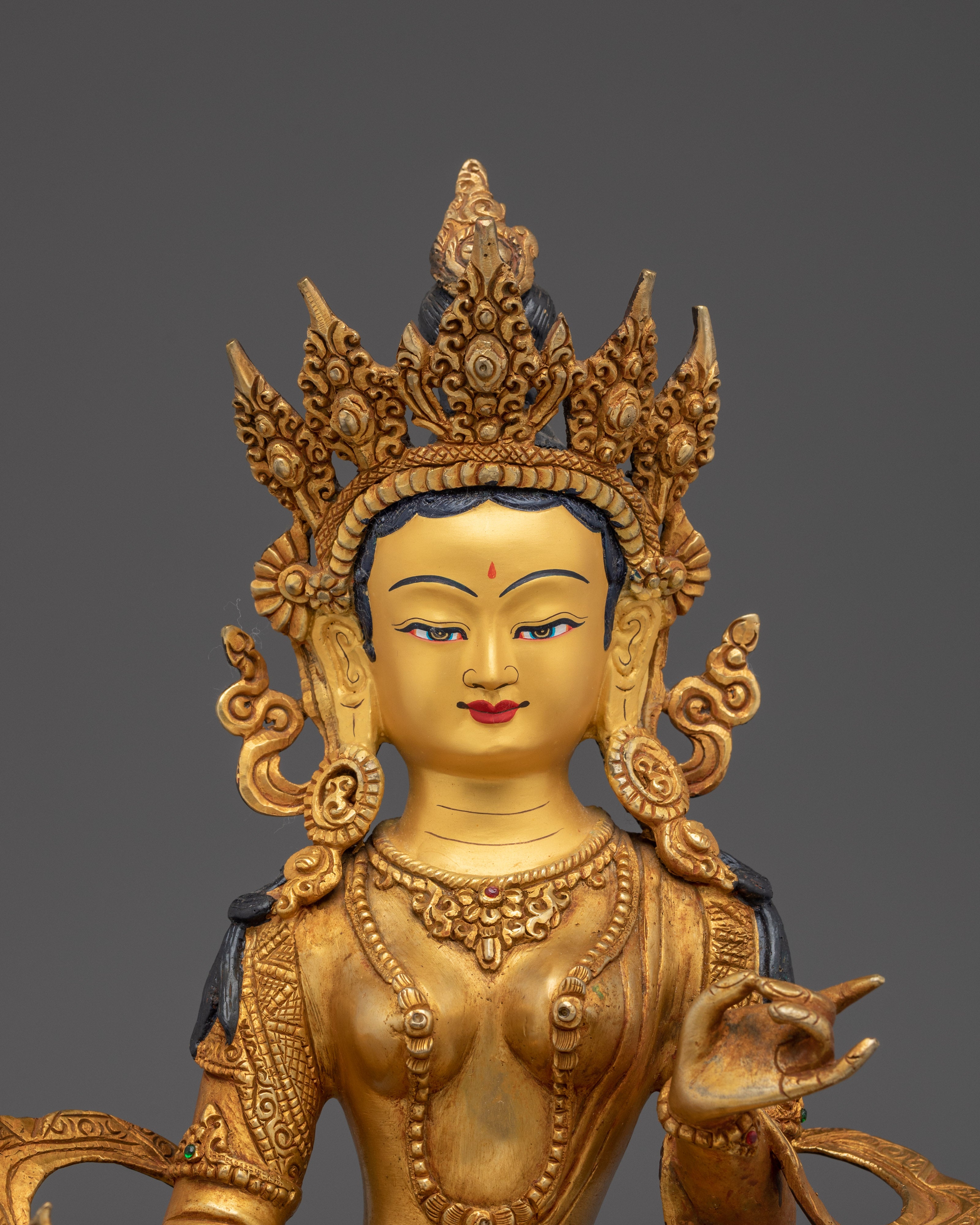 Umbrella Deity Dukar | Vajrayana Protector