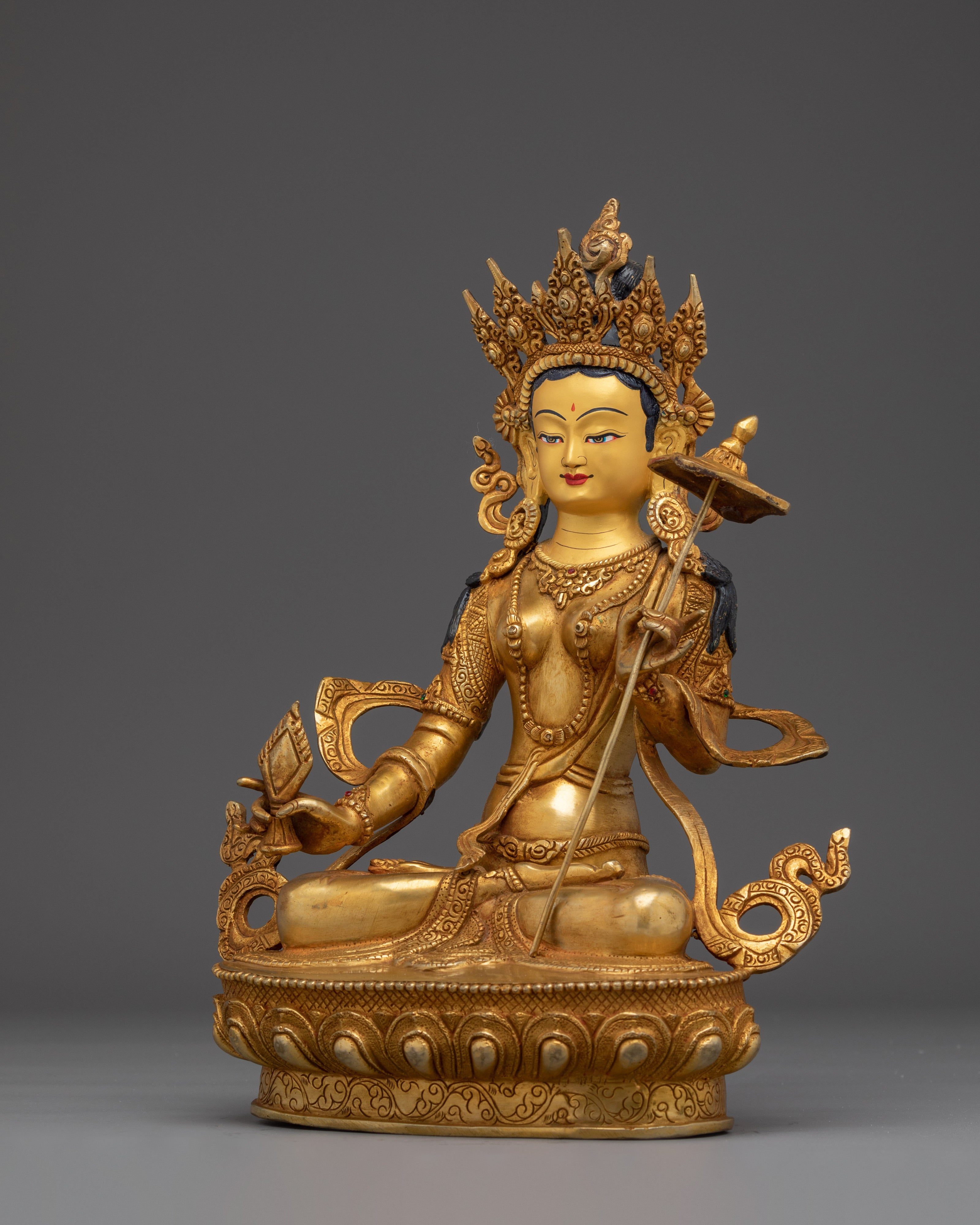 Umbrella Deity Dukar | Vajrayana Protector