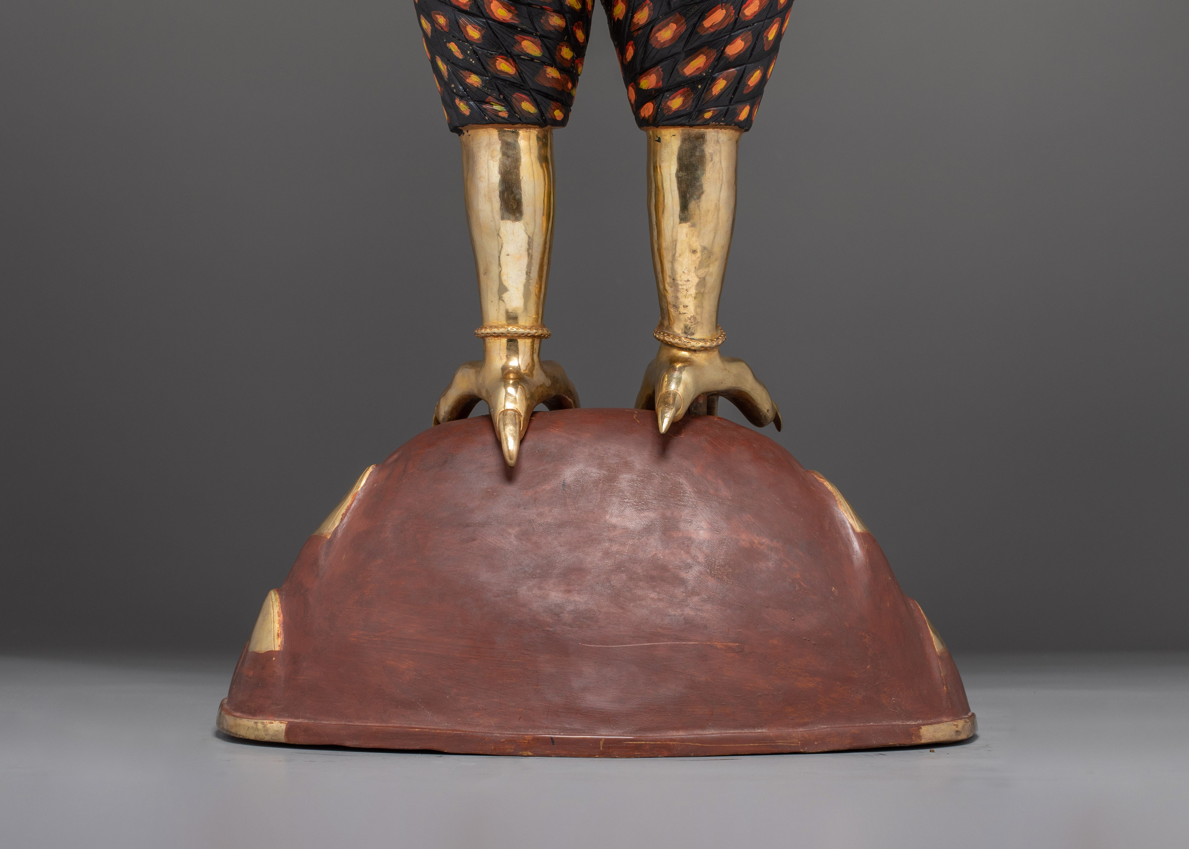 Buddhist Deity Garuda | Mythical Bird Sculpture