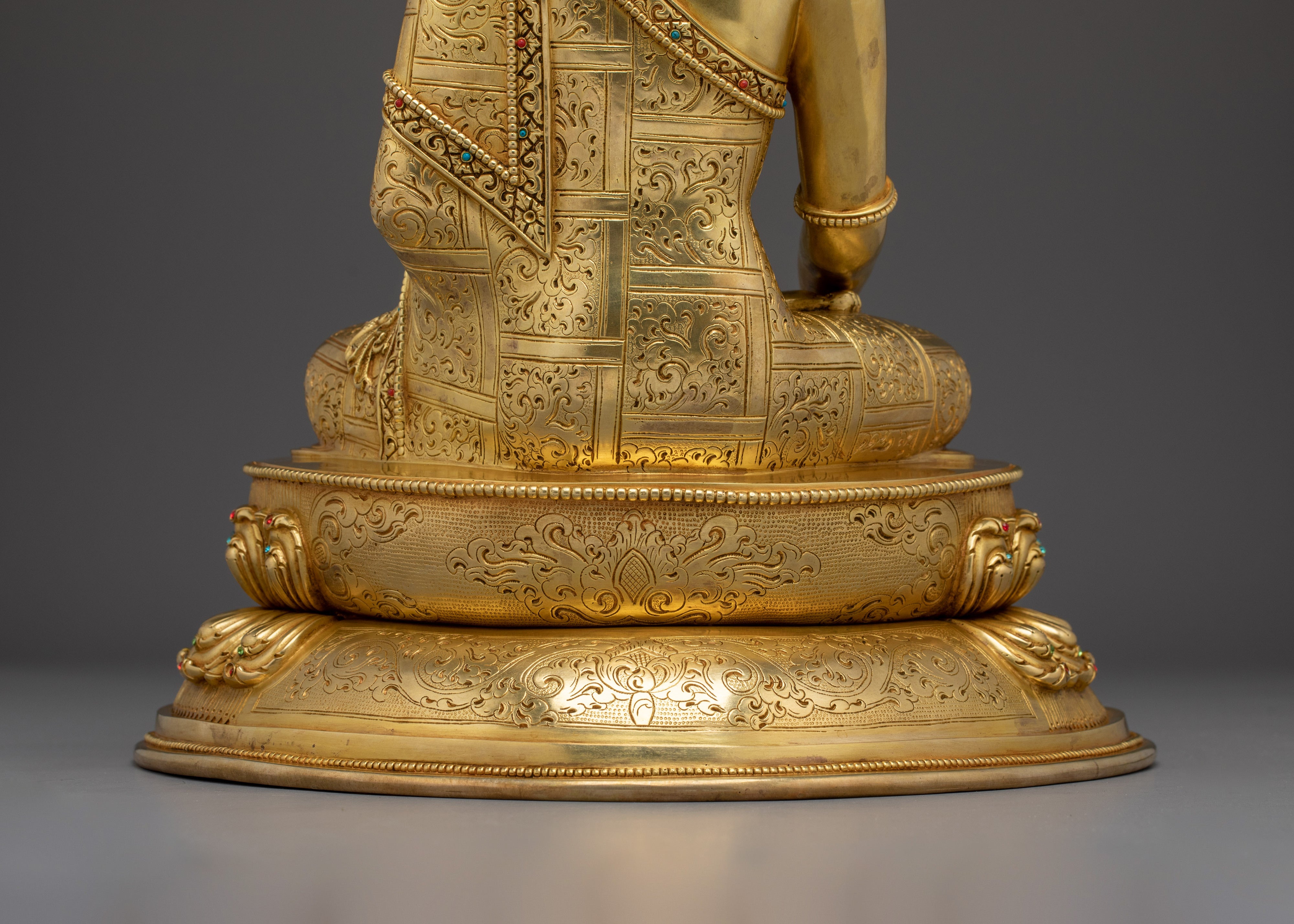 Crown Shakyamuni Buddha Artwork | Dharma Decor