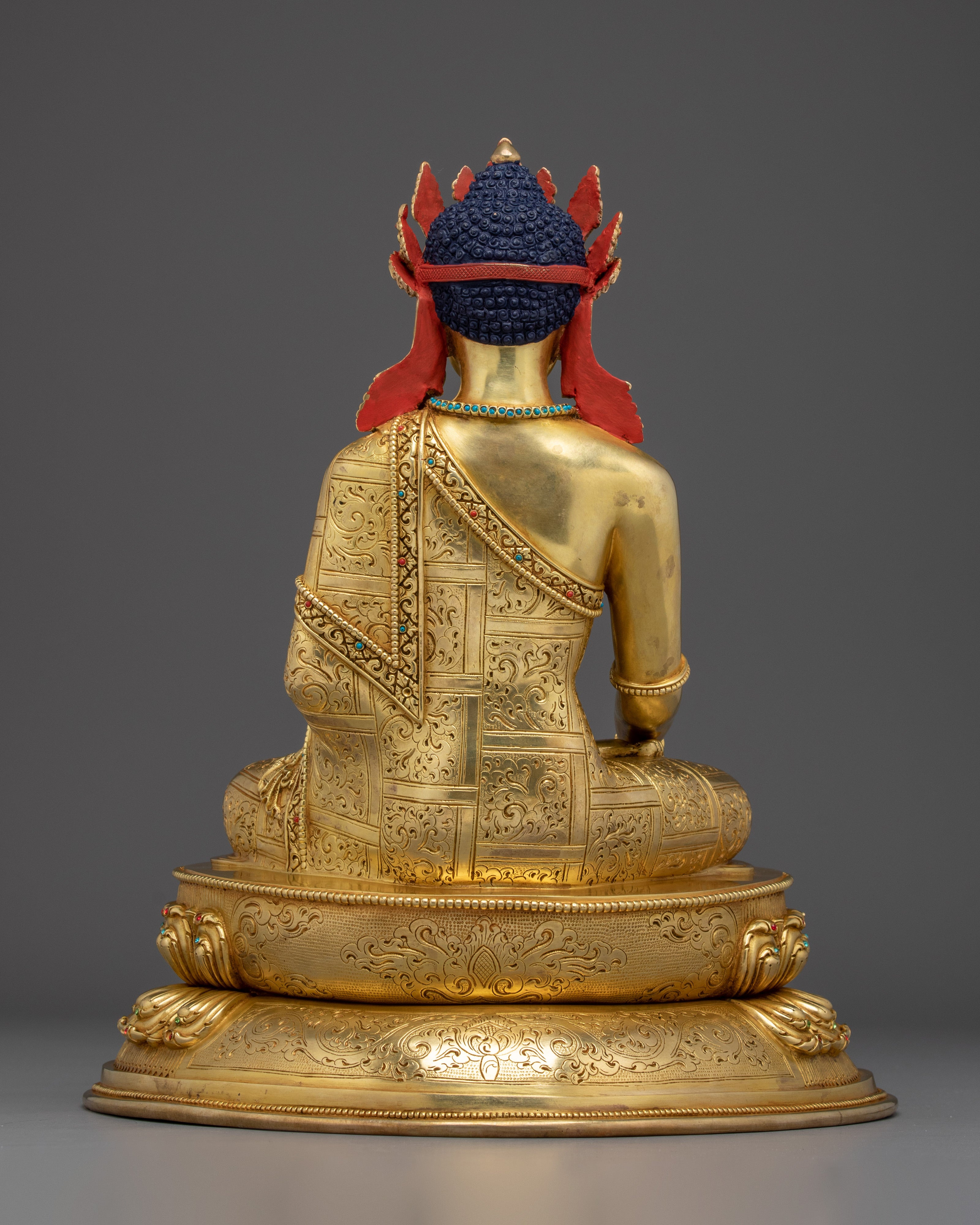 Crown Shakyamuni Buddha Artwork | Dharma Decor