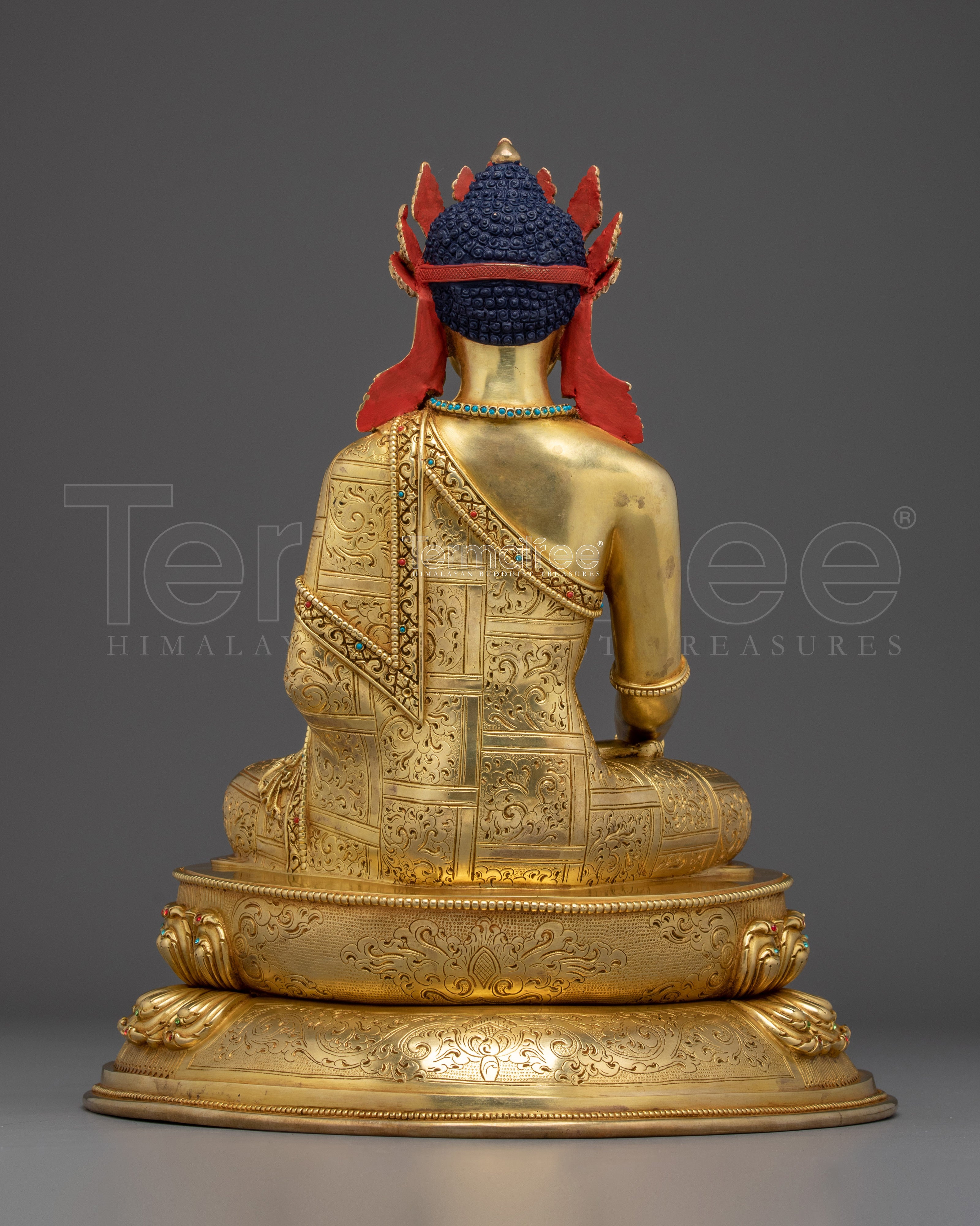 Crown Shakyamuni Buddha Artwork | Dharma Decor