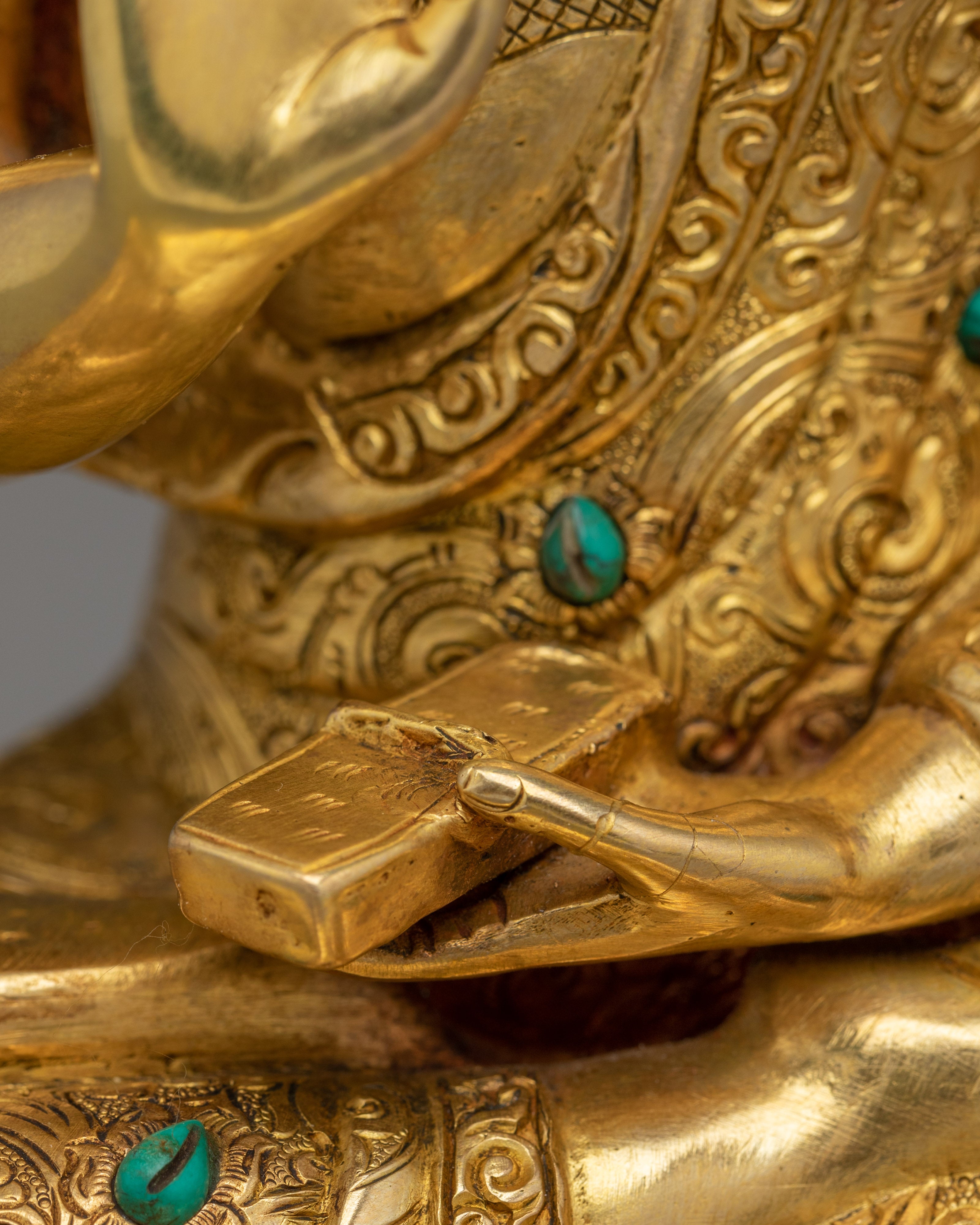 Guru Rinpoche Disciples | Trisong Detsen & Santaraksita Statue Set