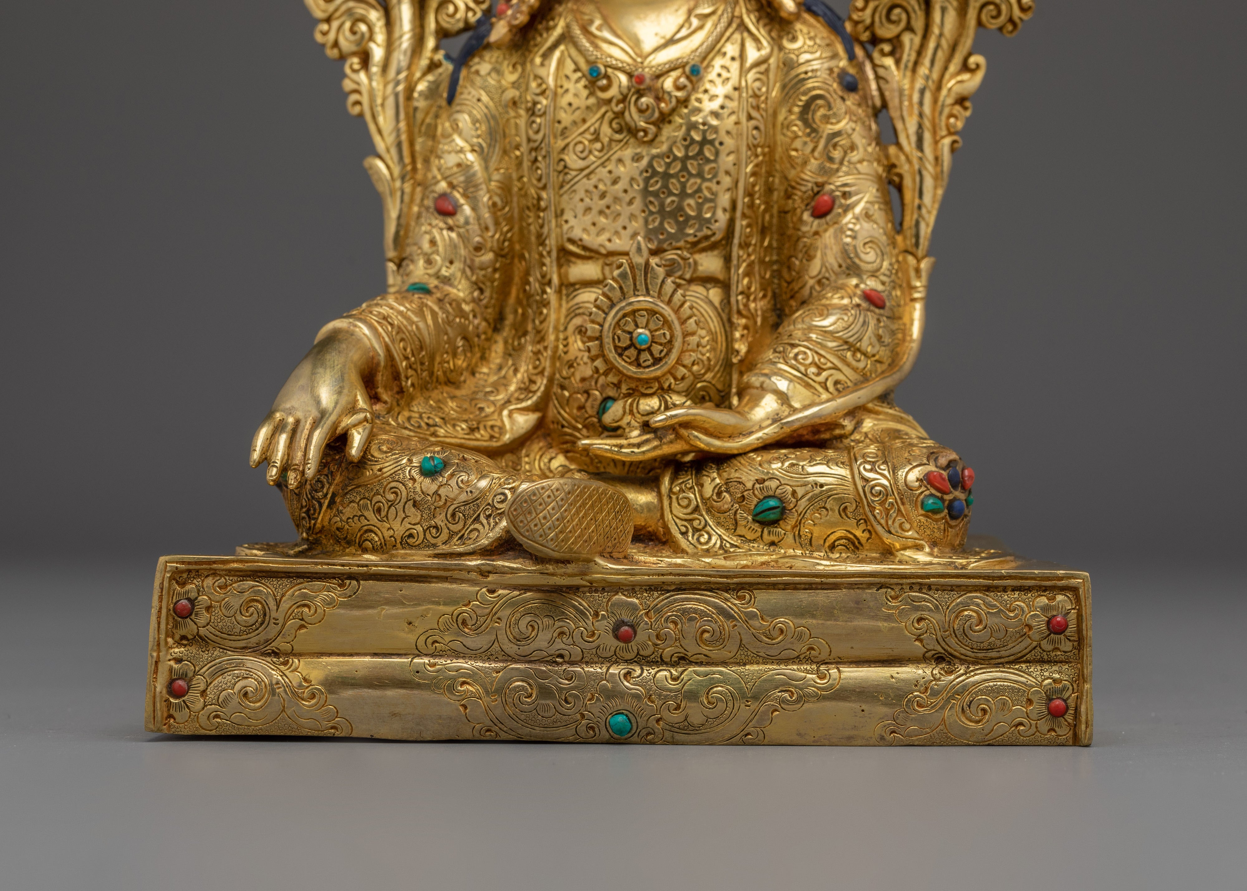 Guru Rinpoche Disciples | Trisong Detsen & Santaraksita Statue Set