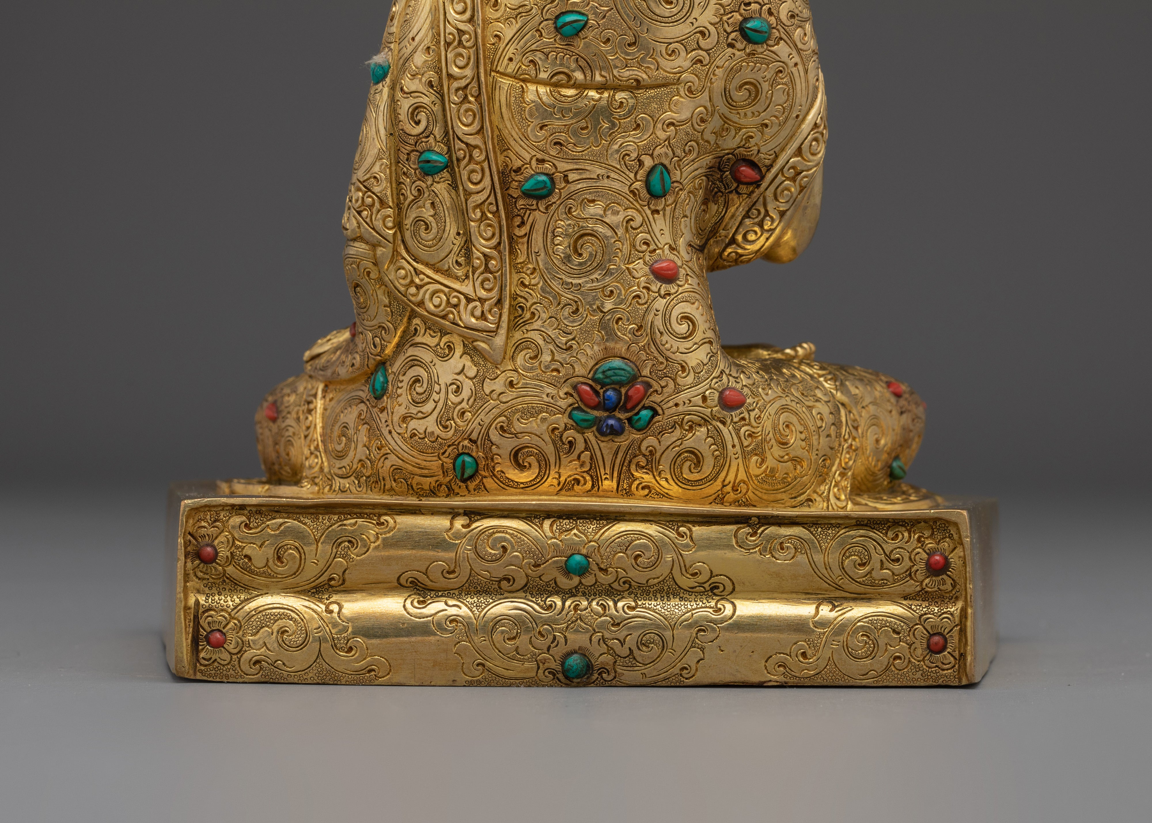 Guru Rinpoche Disciples | Trisong Detsen & Santaraksita Statue Set