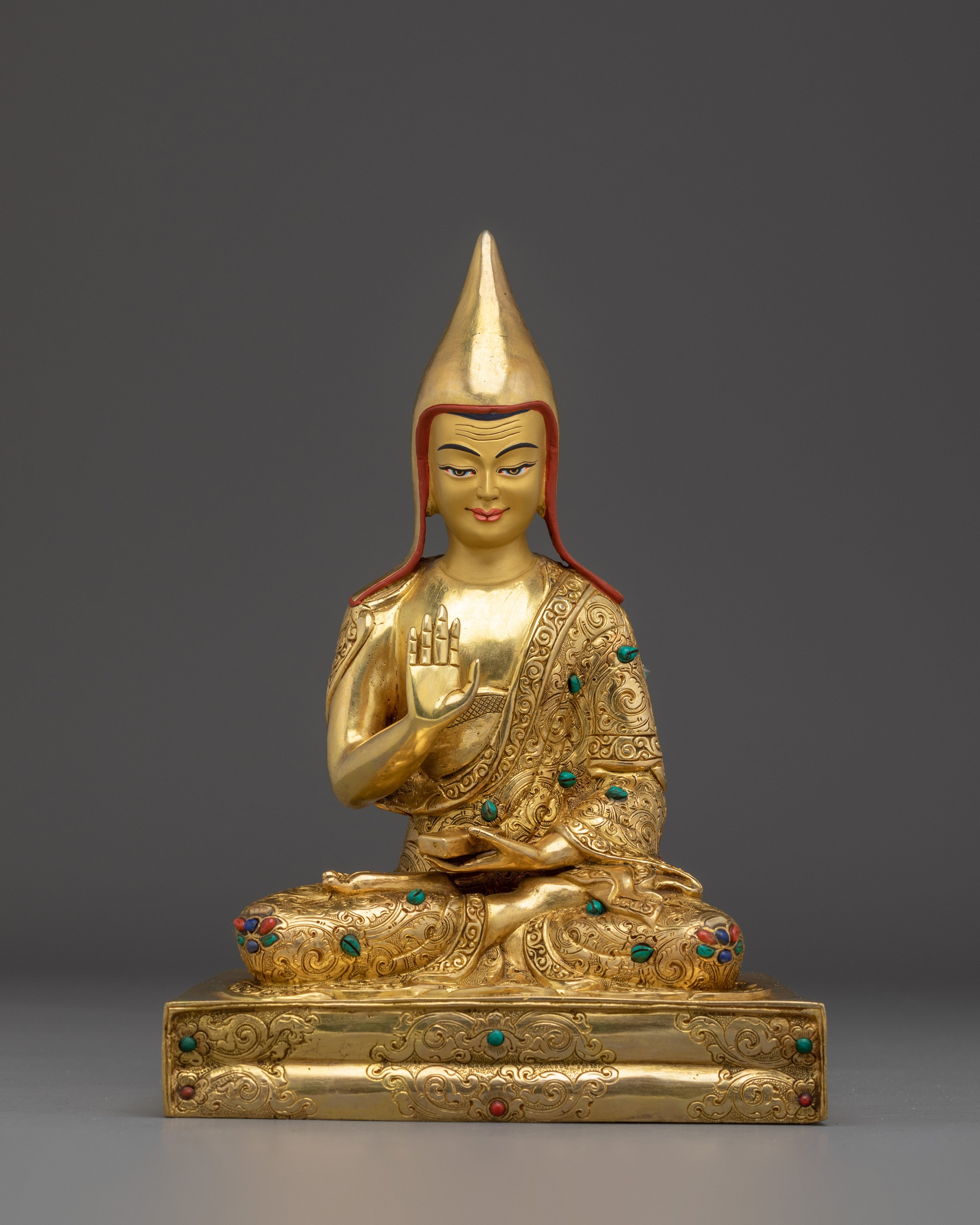 Guru Rinpoche Disciples | Trisong Detsen & Santaraksita Statue Set