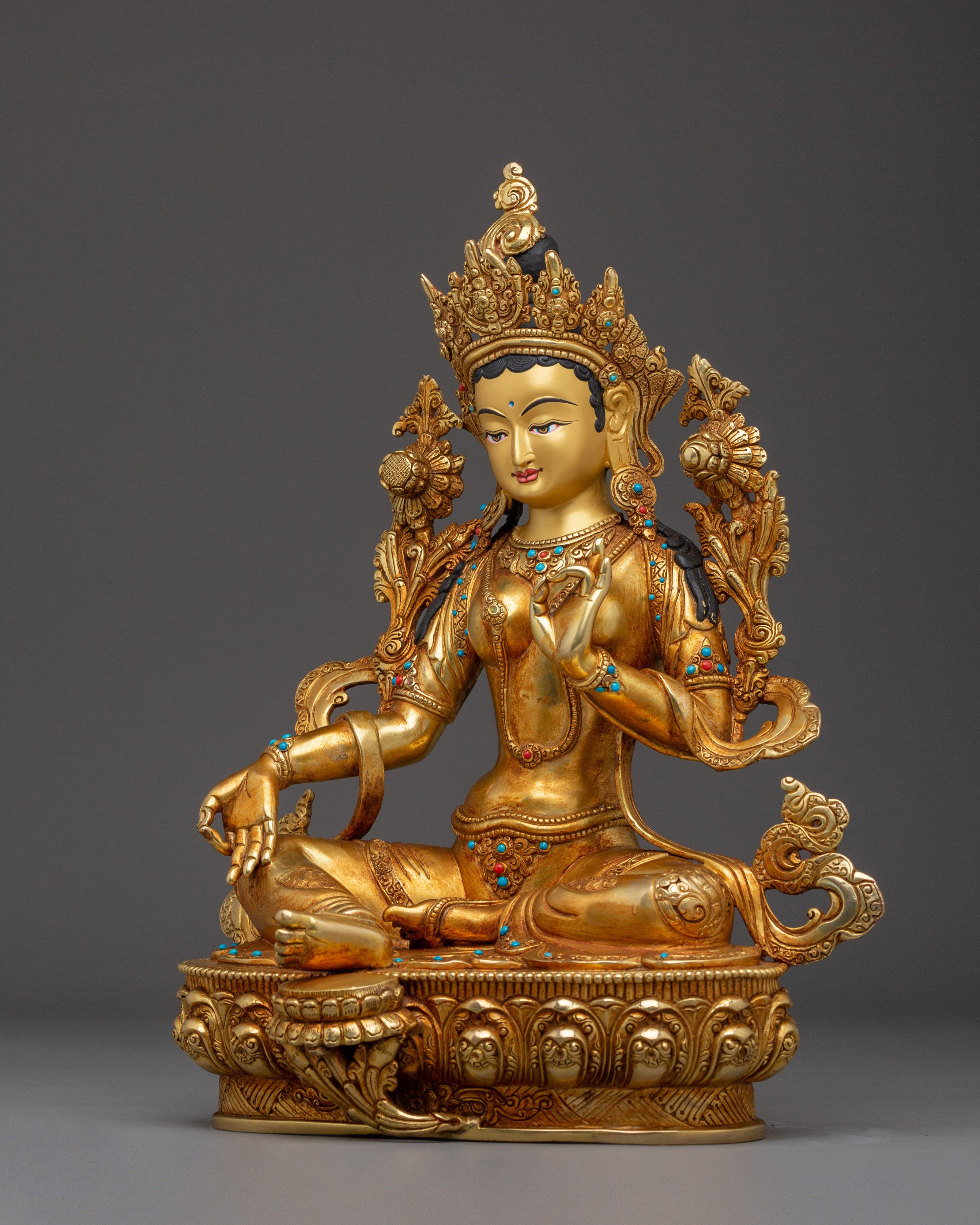 Feminine Energy of Green Tara | Swift Protection Deity