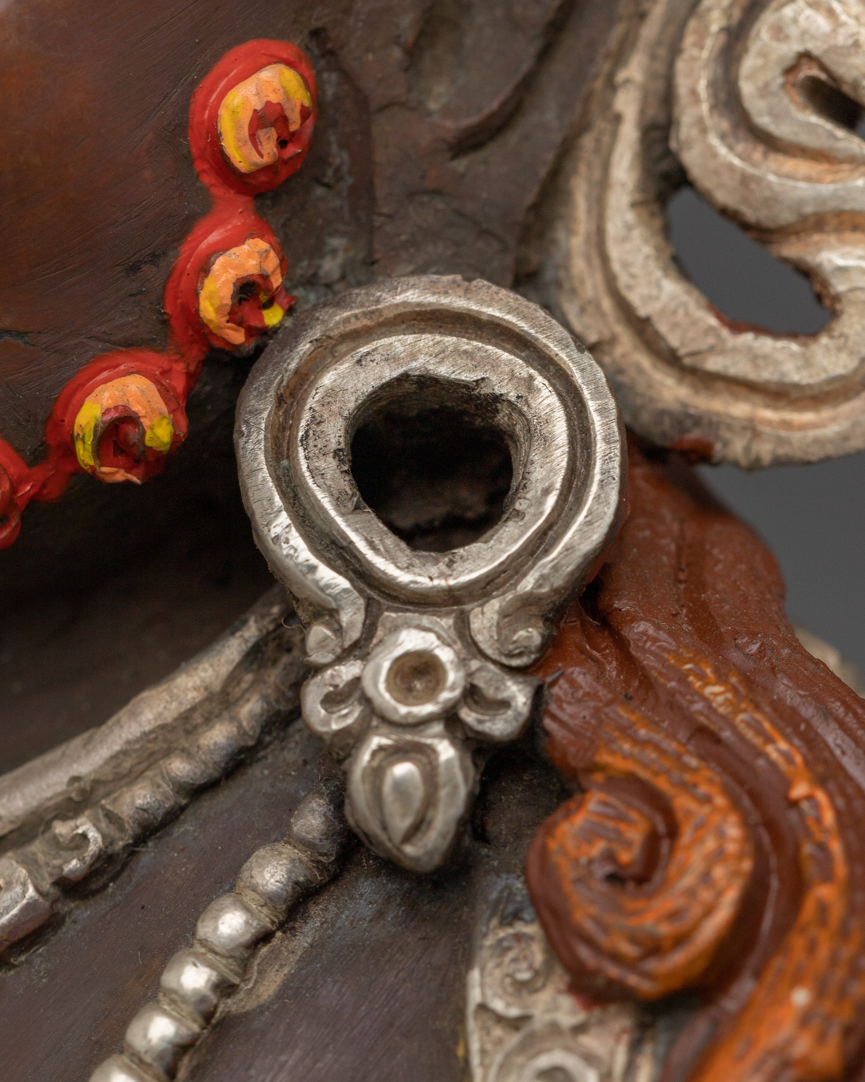 Handcrafted Wealth God Dzambahala Statue | Fierce Wisdom Sculpture Buddhist Decor