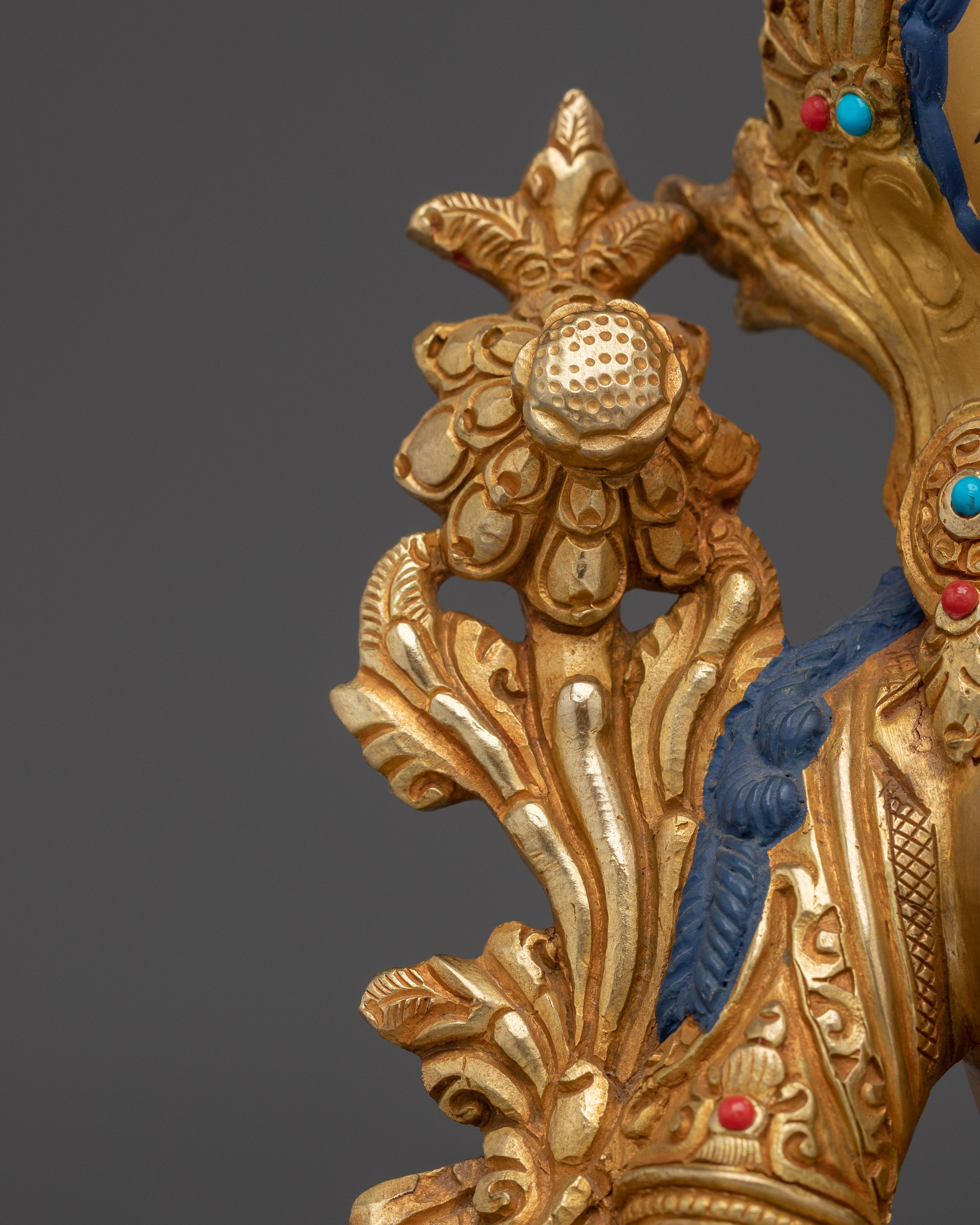 Handmade Buddhist Art of Green Tara | Goddess of Compassion