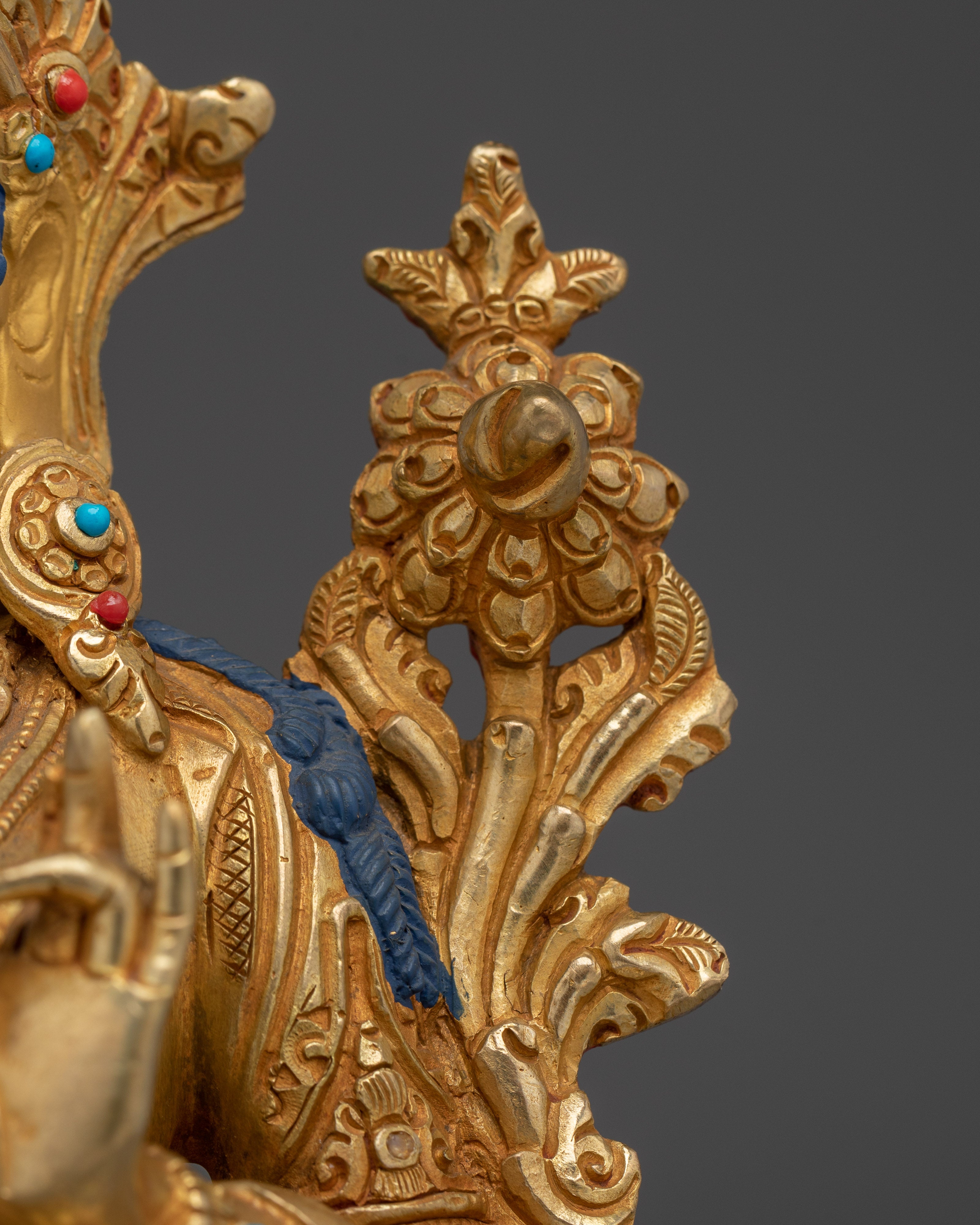 Handmade Buddhist Art of Green Tara | Goddess of Compassion