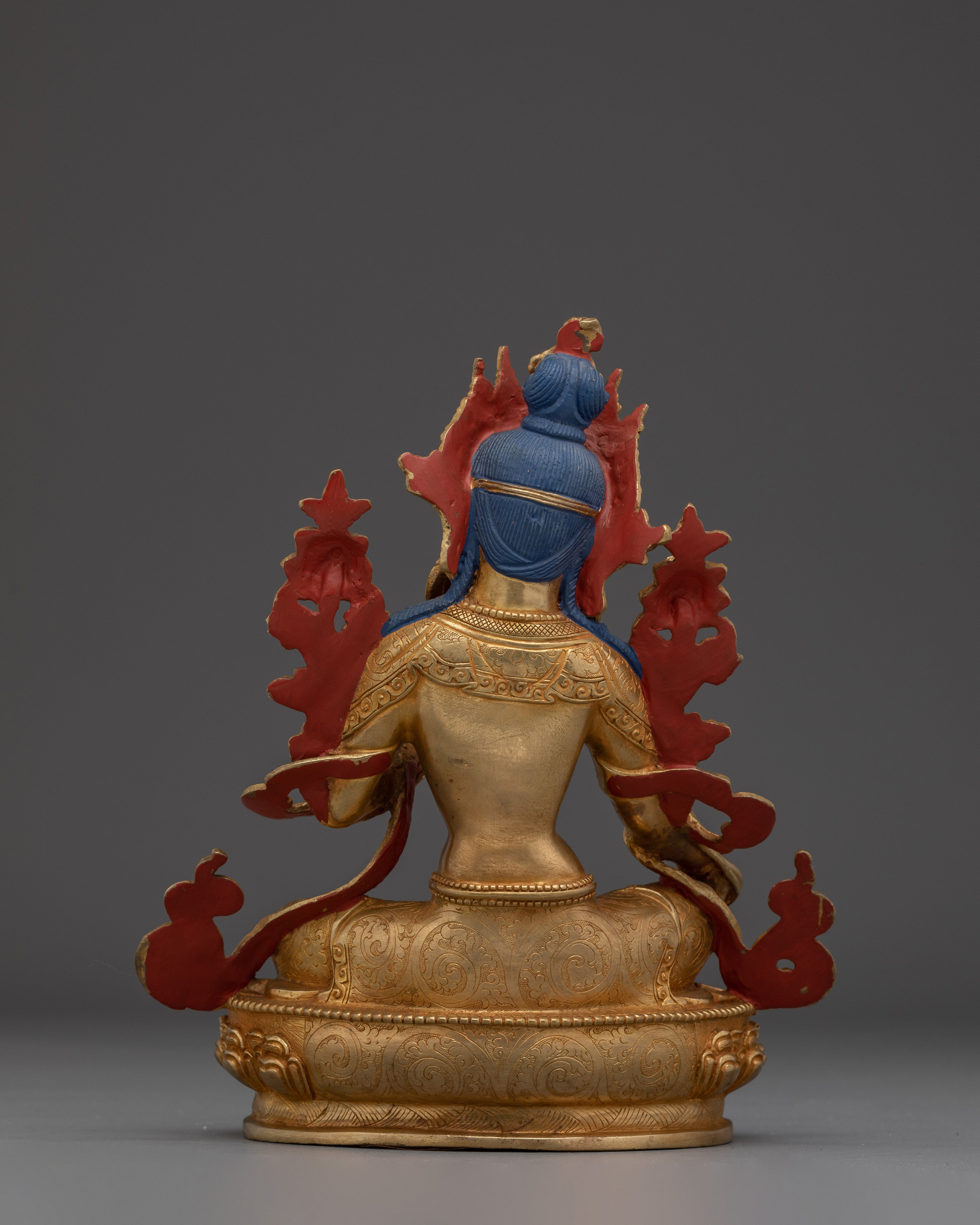 Handmade Buddhist Art of Green Tara | Goddess of Compassion