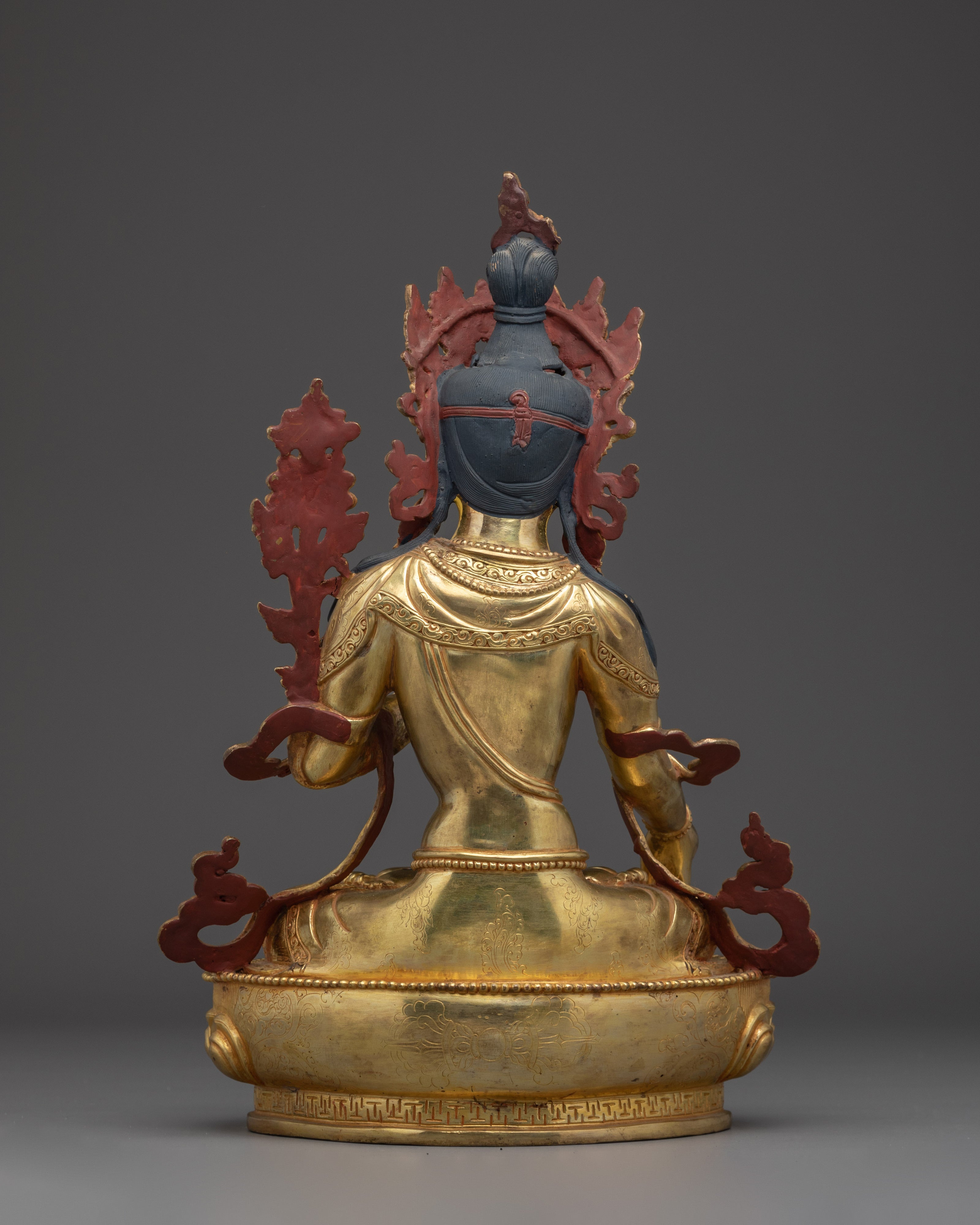 White Tara Altar Statue for Longevity | Buddhist Art for Altar & Meditation