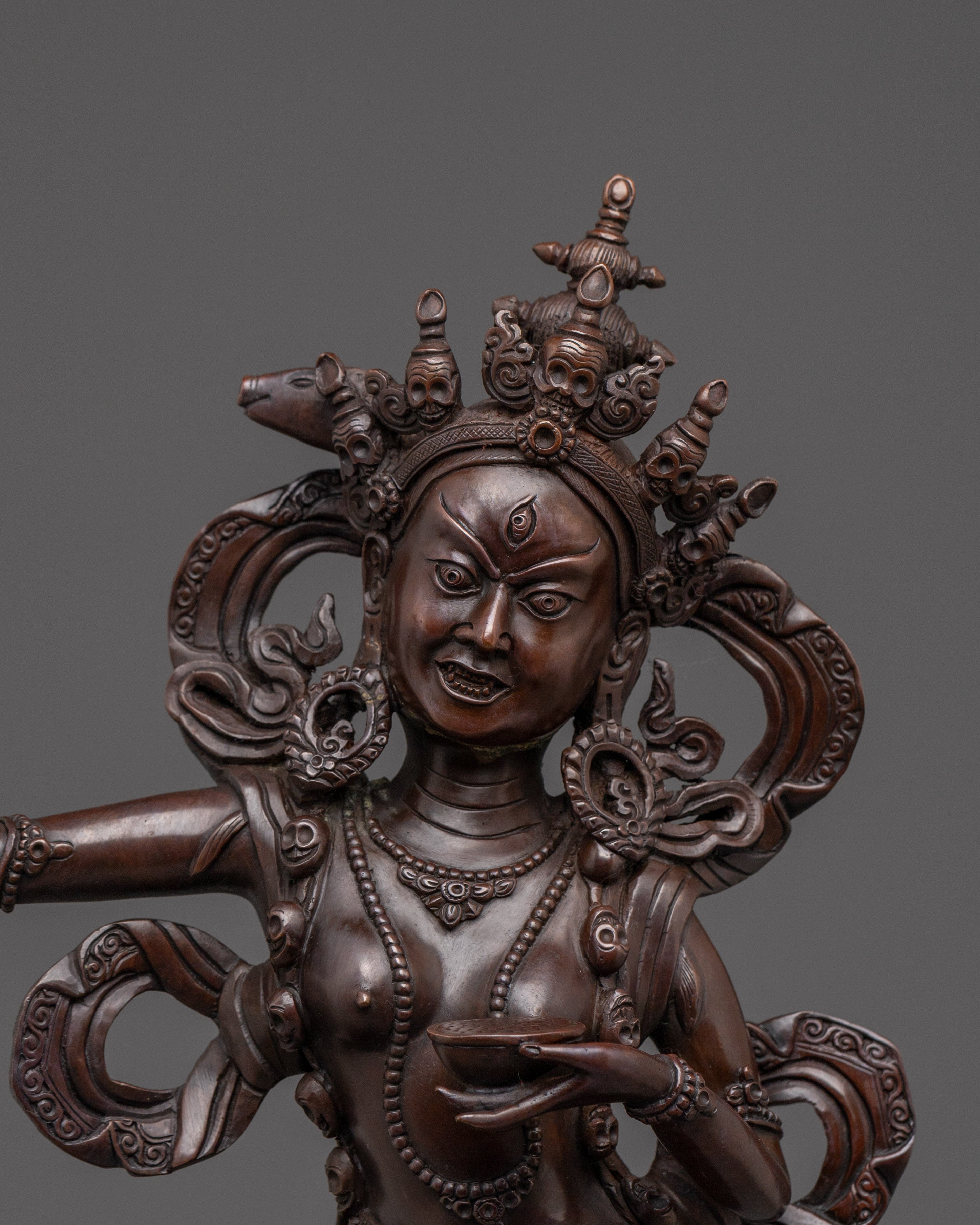 Dakini Deity Dorje Phagmo Sculpture | Spiritual Empowerment