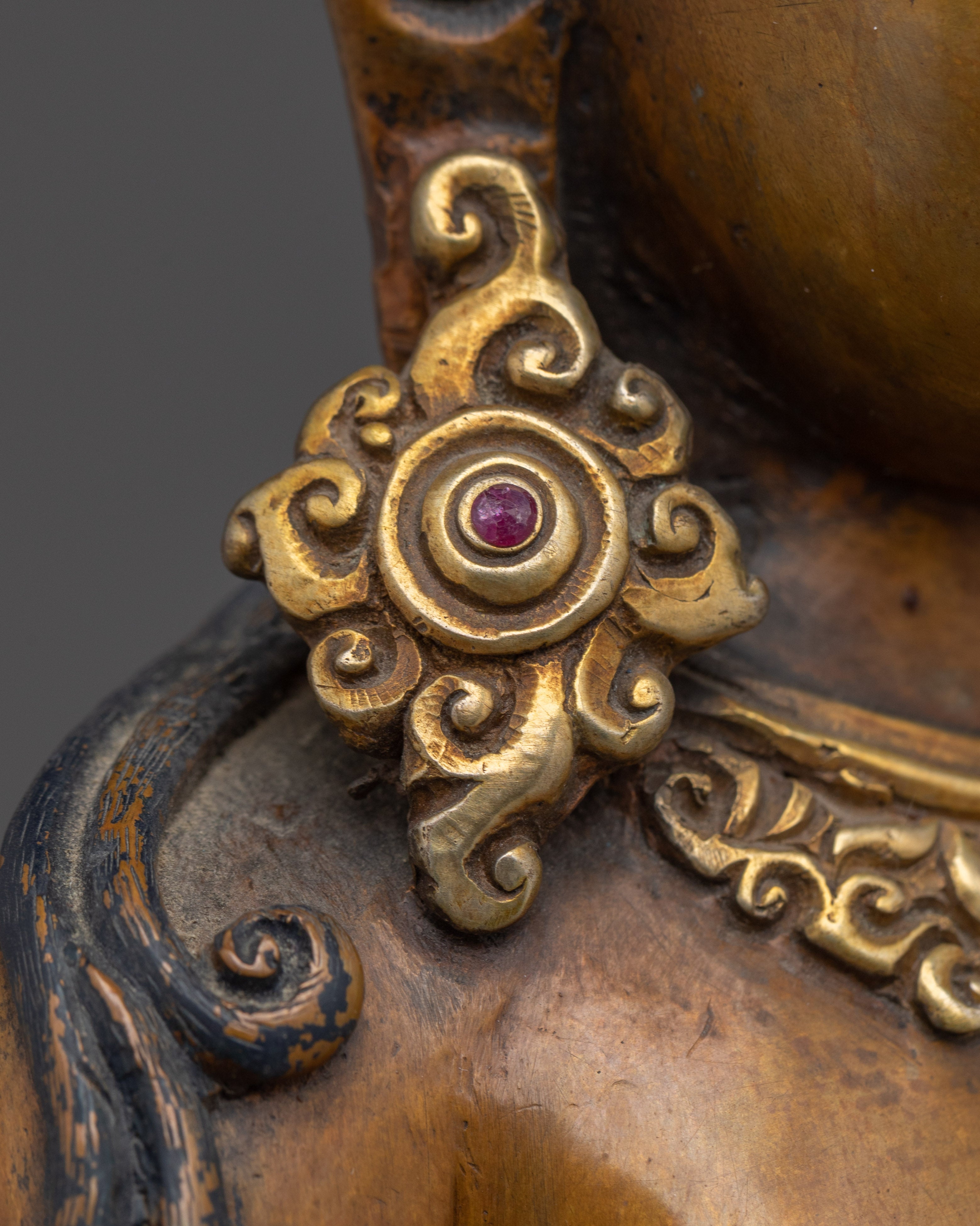 Handmade Standing Chenrezig Sculpture | Bodhisattva of Compassion