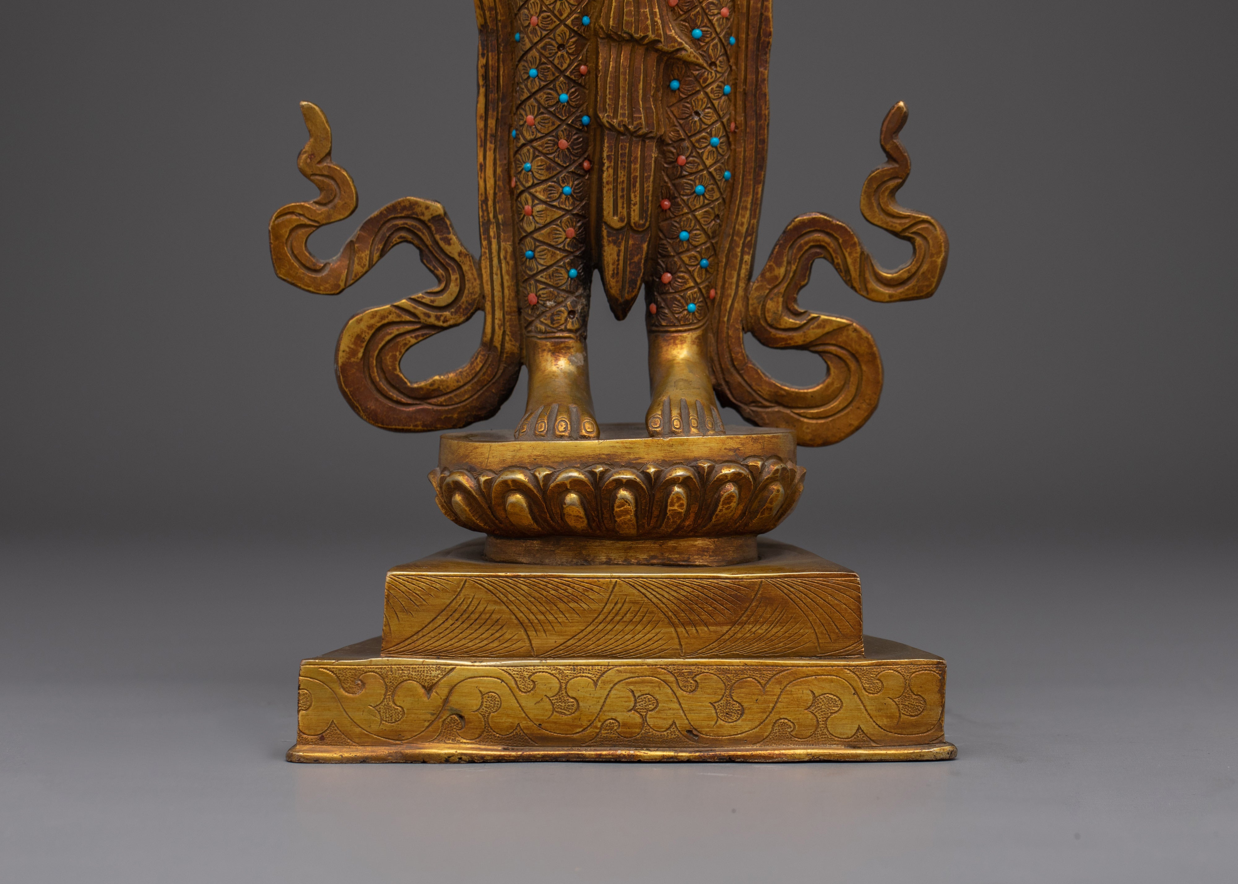 Lokeshwor Statue with Antique Finish