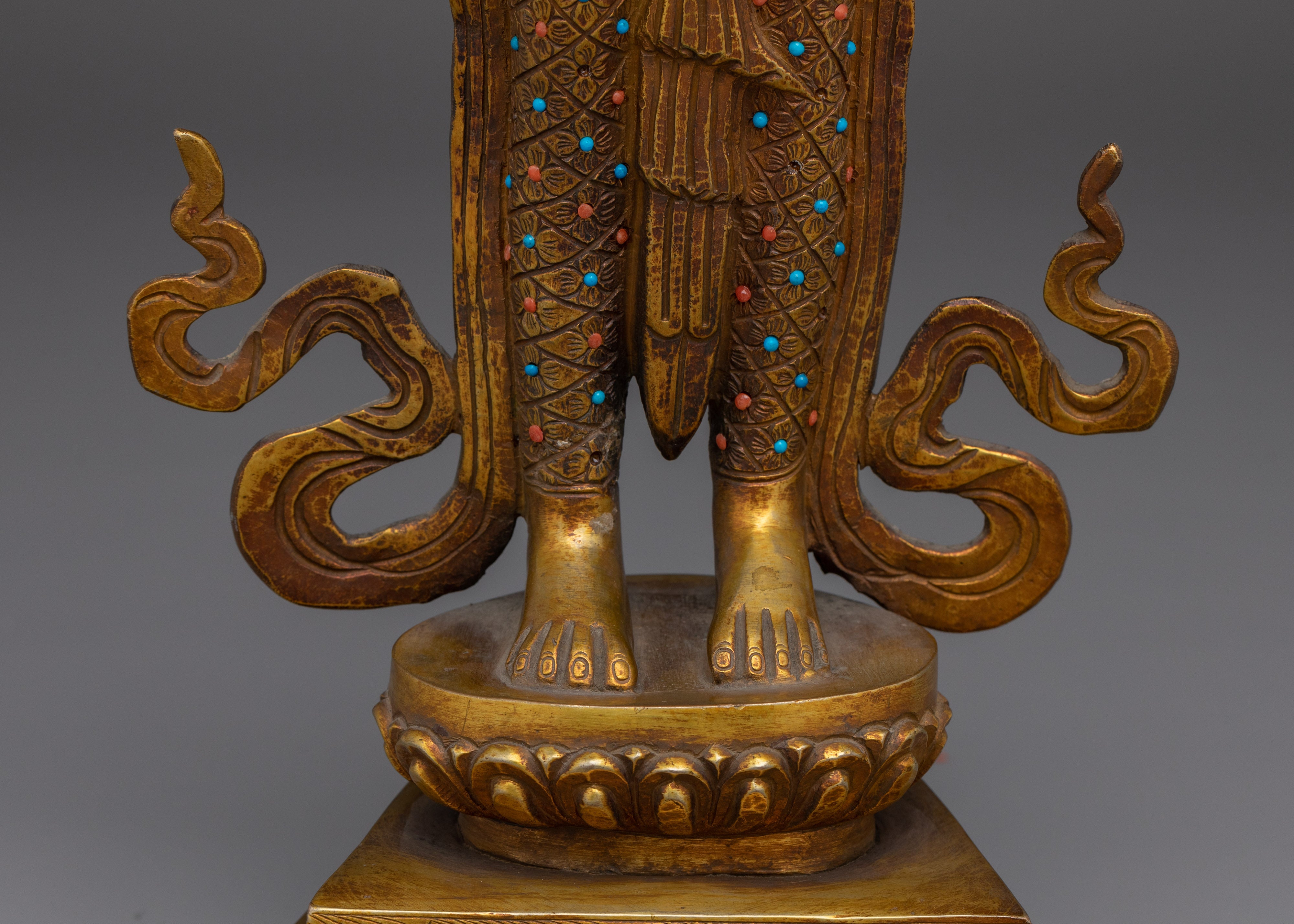 Lokeshwor Statue with Antique Finish