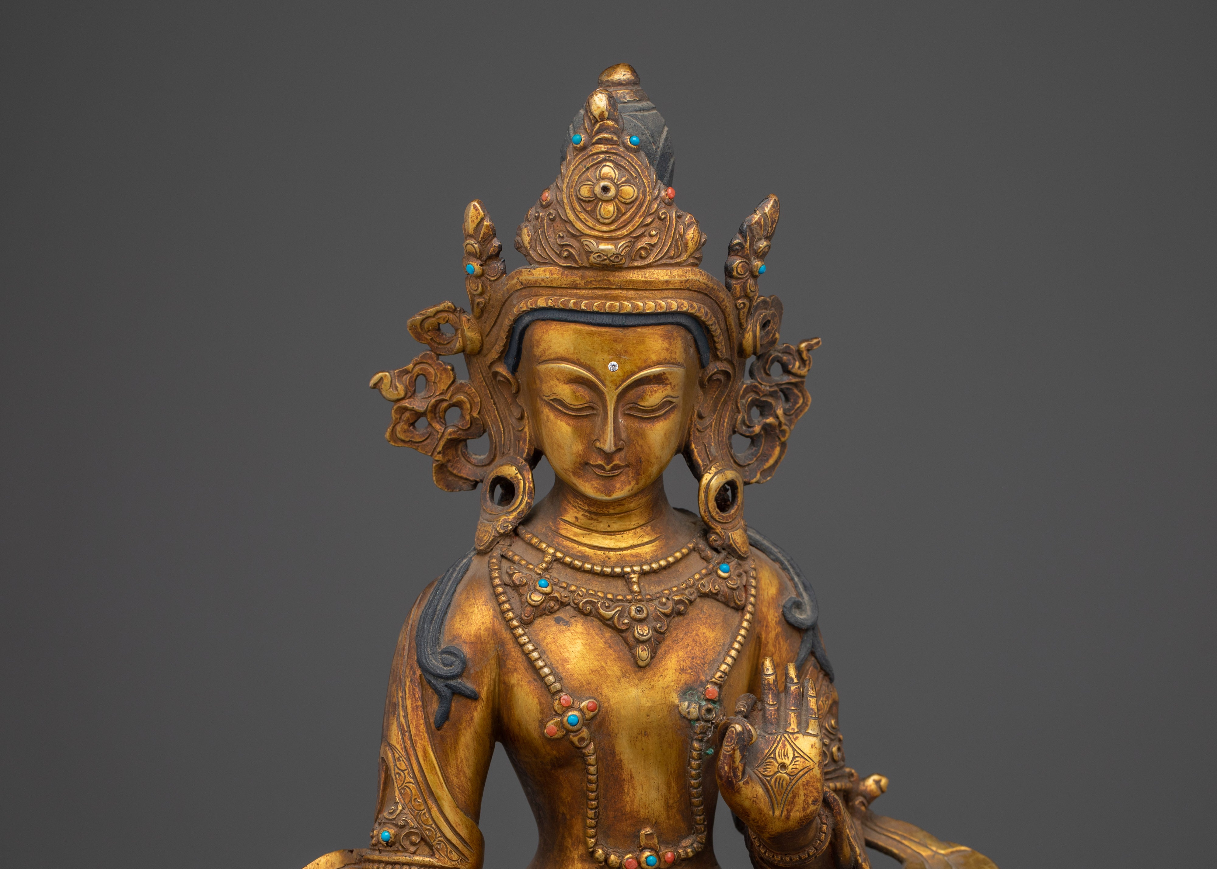 Lokeshwor Statue with Antique Finish