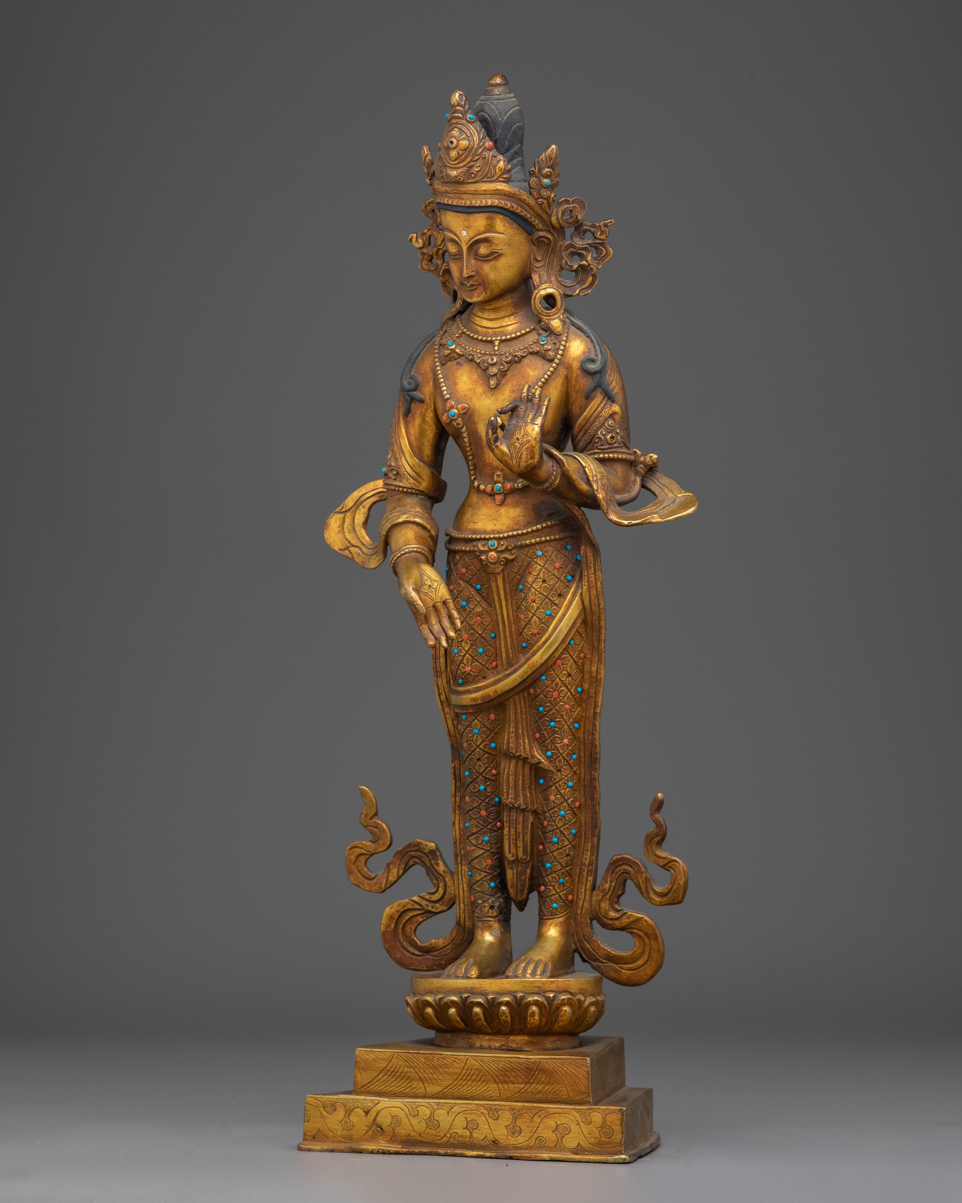 Lokeshwor Statue with Antique Finish