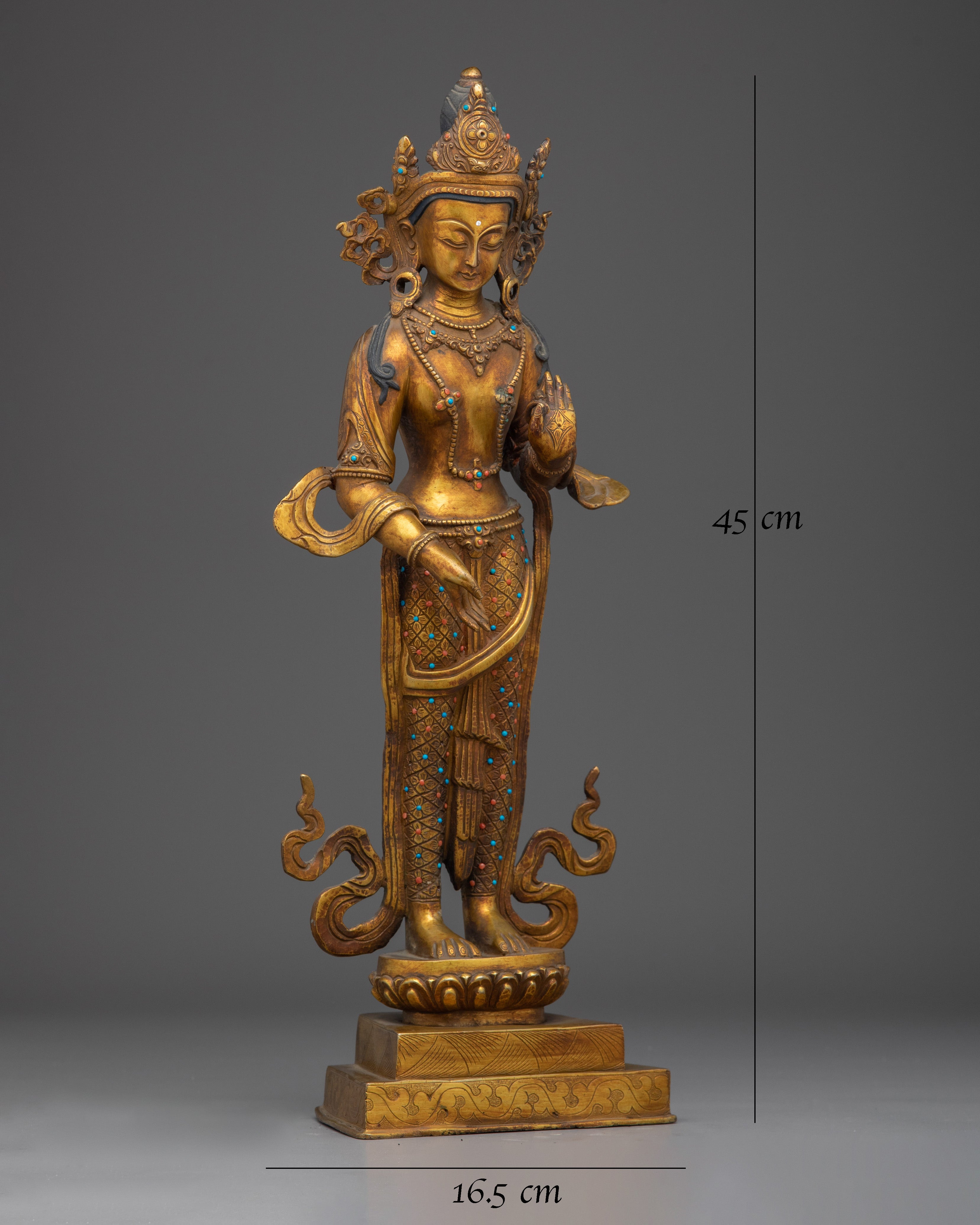 Lokeshwor Statue with Antique Finish